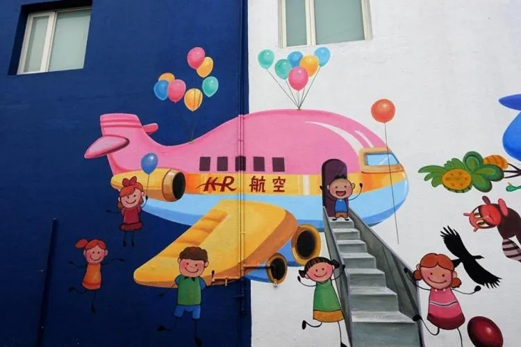 Children play ground in Yudali Motel