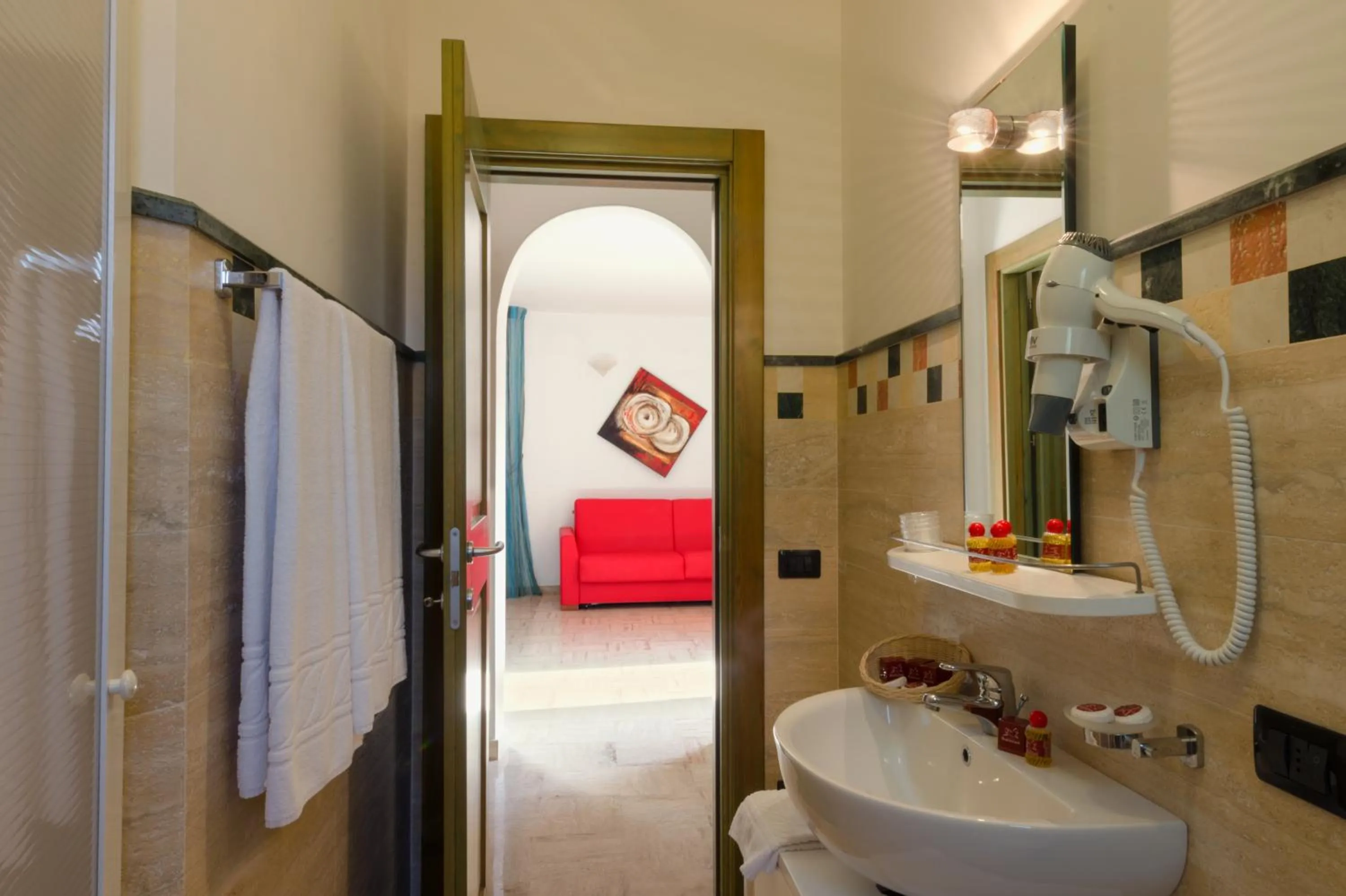 Bathroom in AmareGold Tenuta La Baronessa Resort