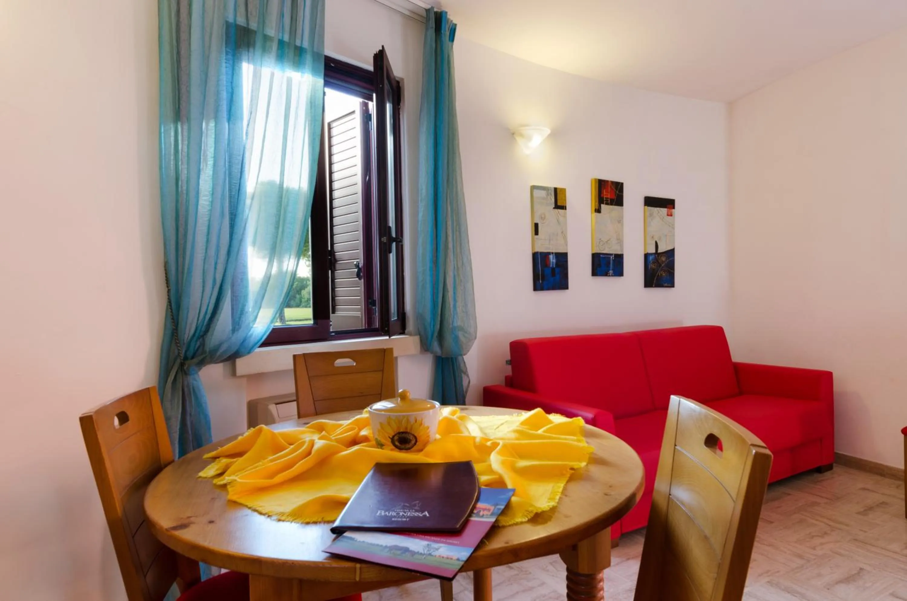 Living room in AmareGold Tenuta La Baronessa Resort