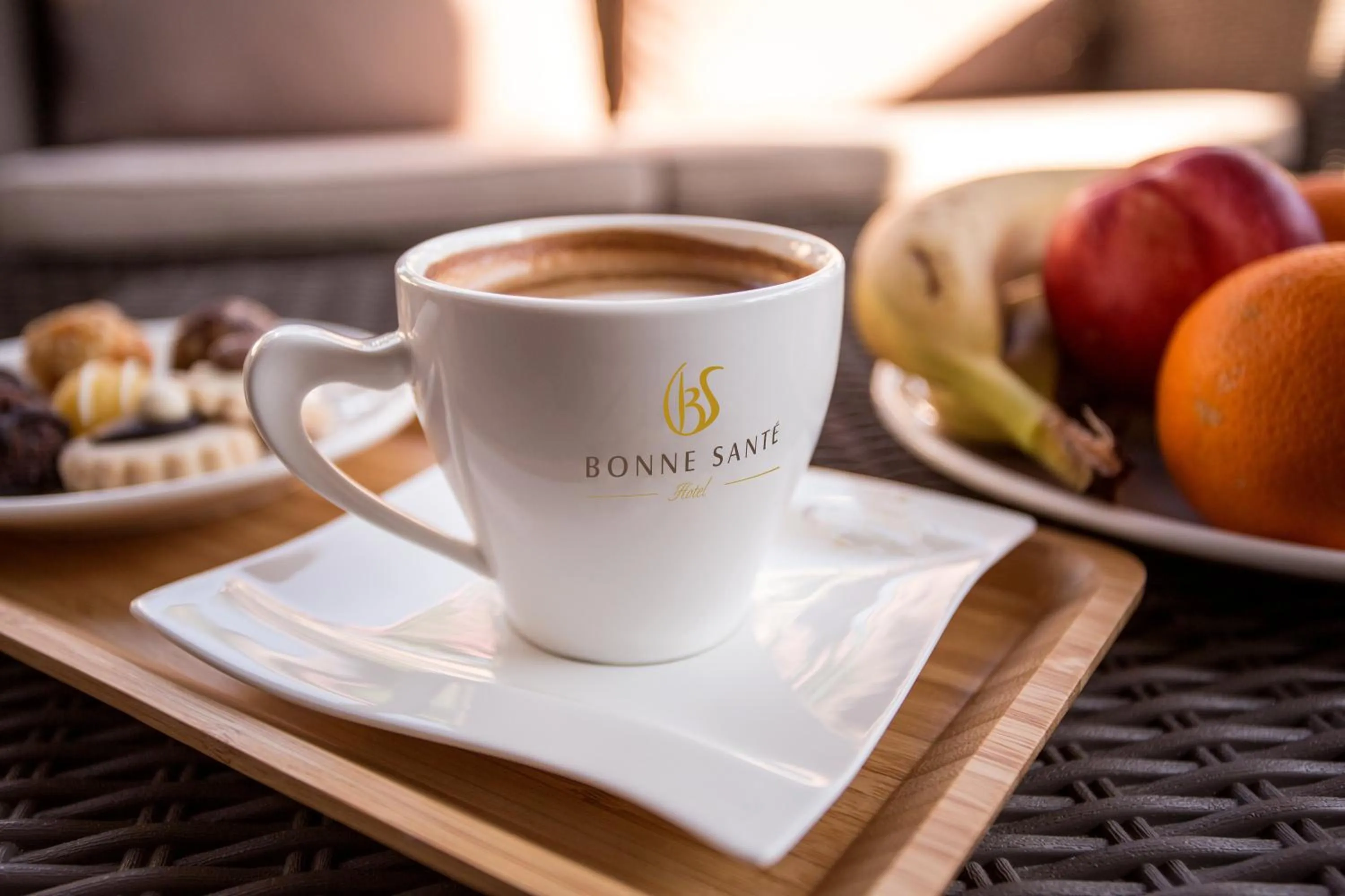 Coffee/tea facilities in Bonne Sante Hotel