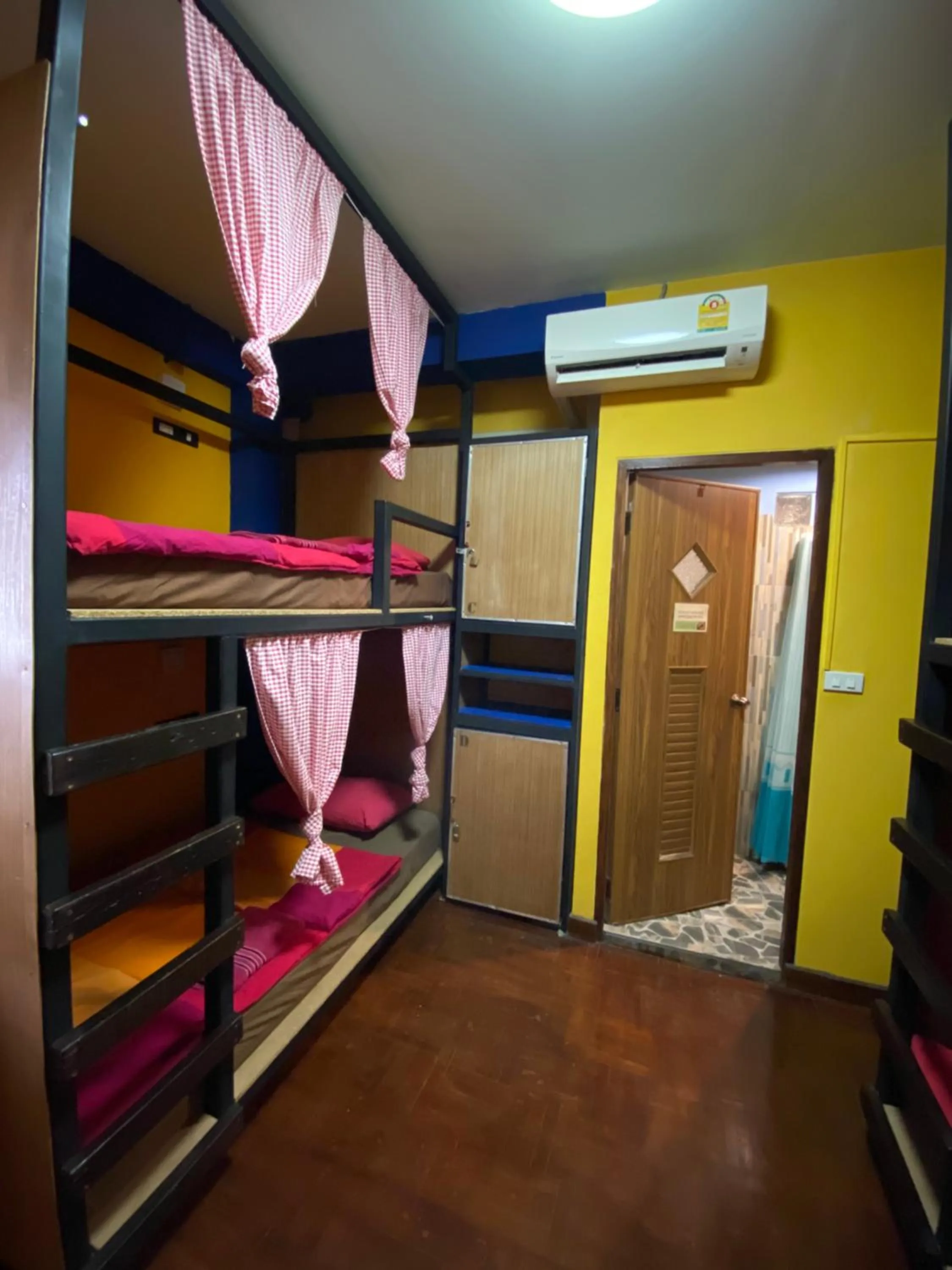 Bed in At Home Hostel, Pak Chong