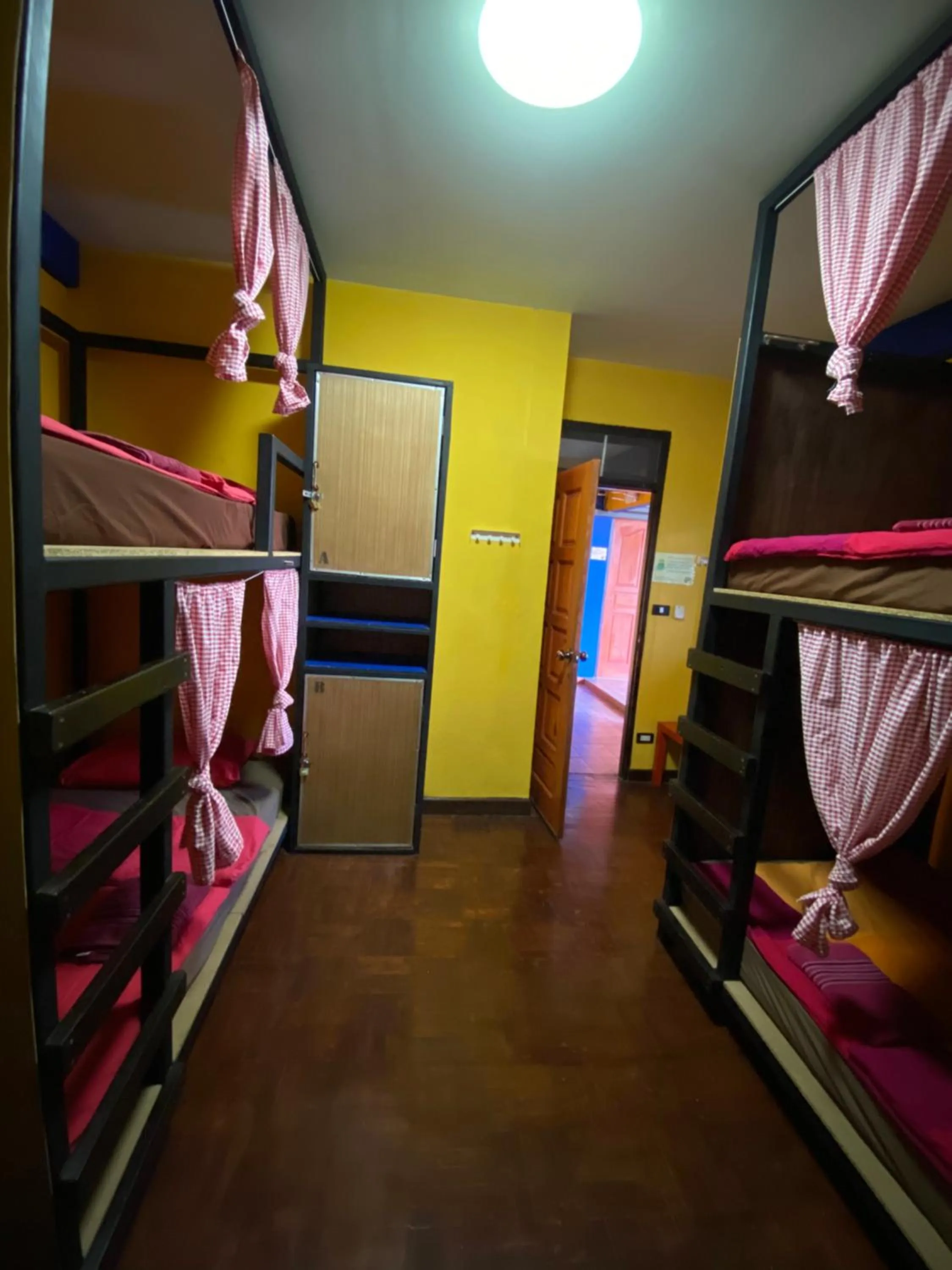 Bed in At Home Hostel, Pak Chong