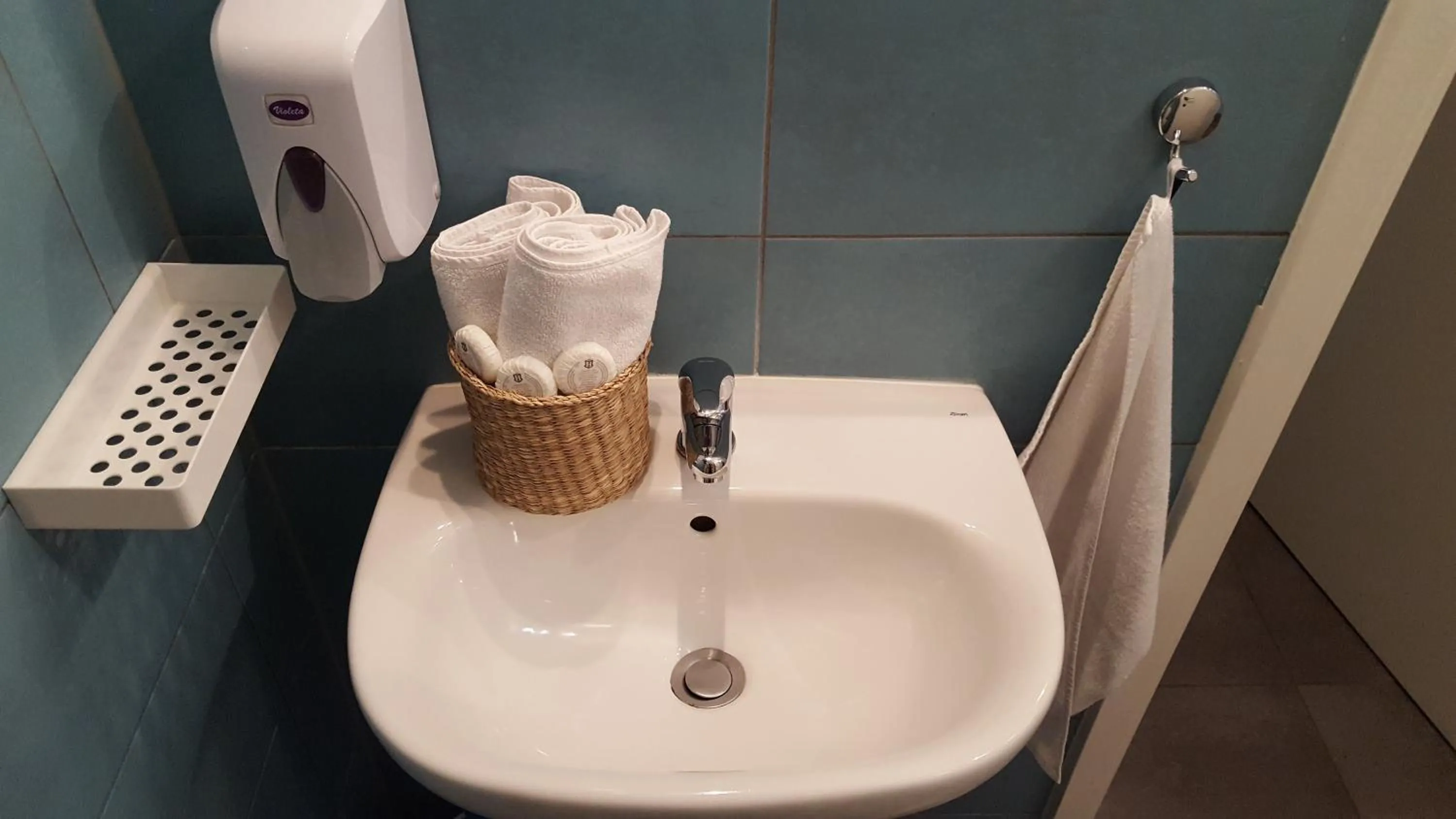 Decorative detail in The Dots Hostel