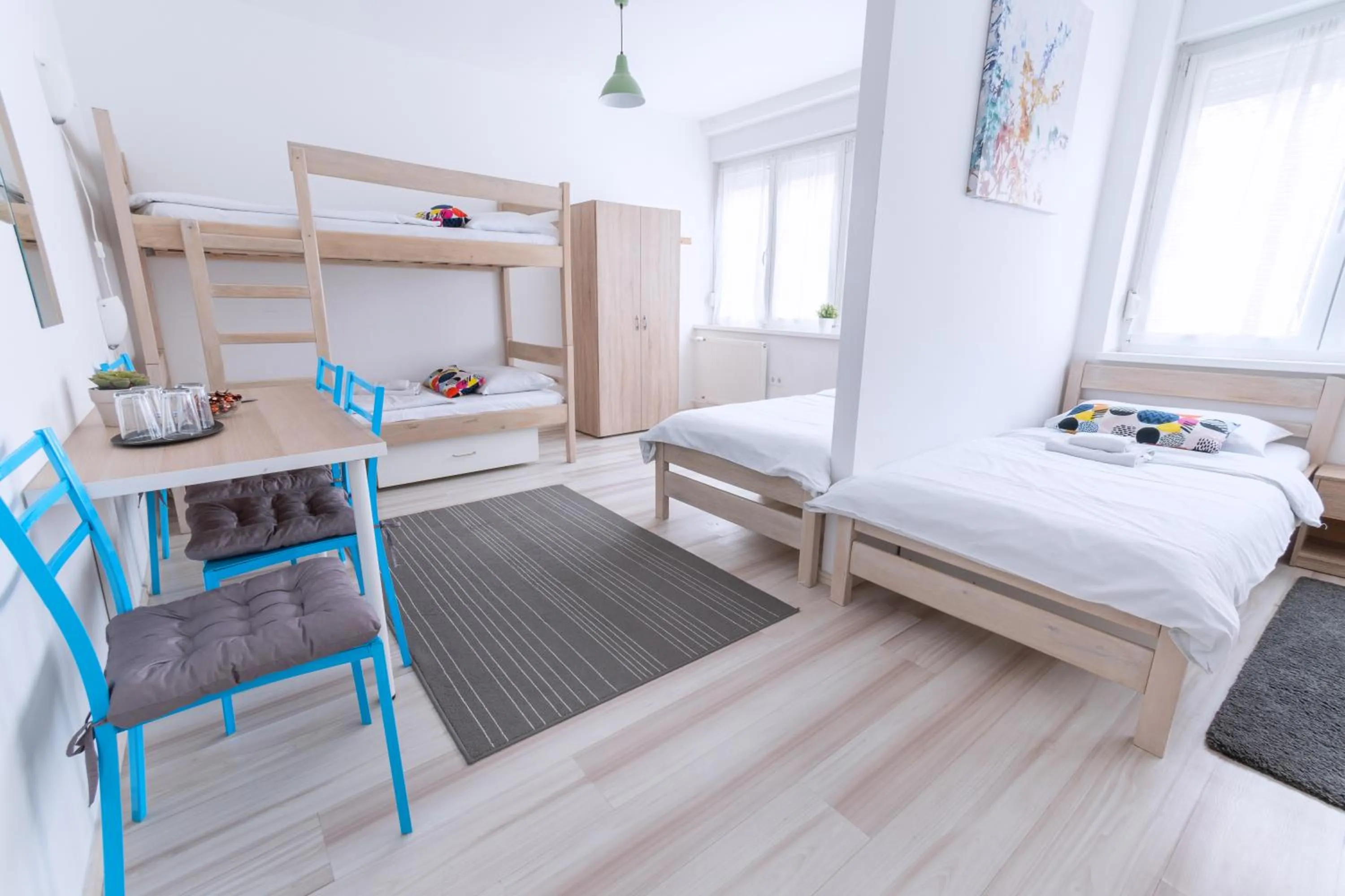 Photo of the whole room in The Dots Hostel