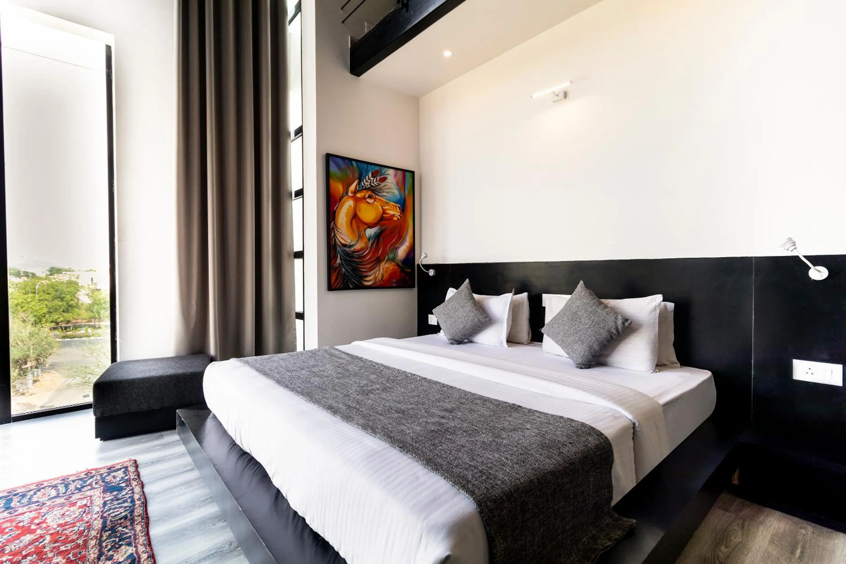 Bed in The Saneer Jaipur