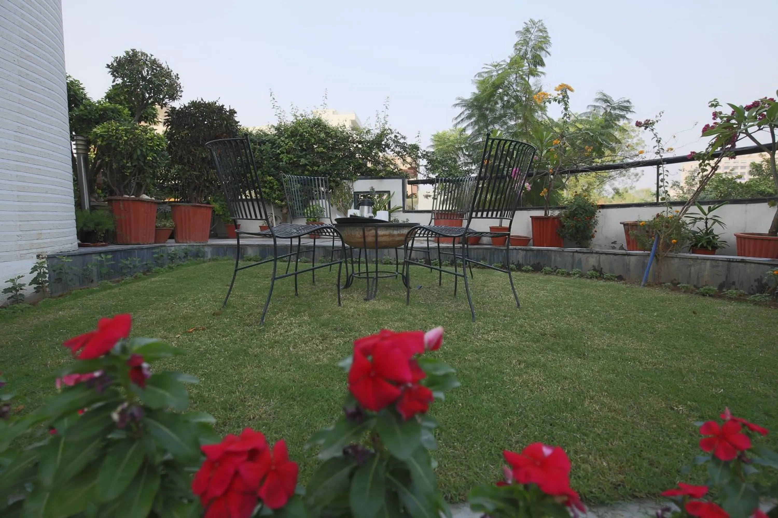 Garden view in The Saneer Jaipur