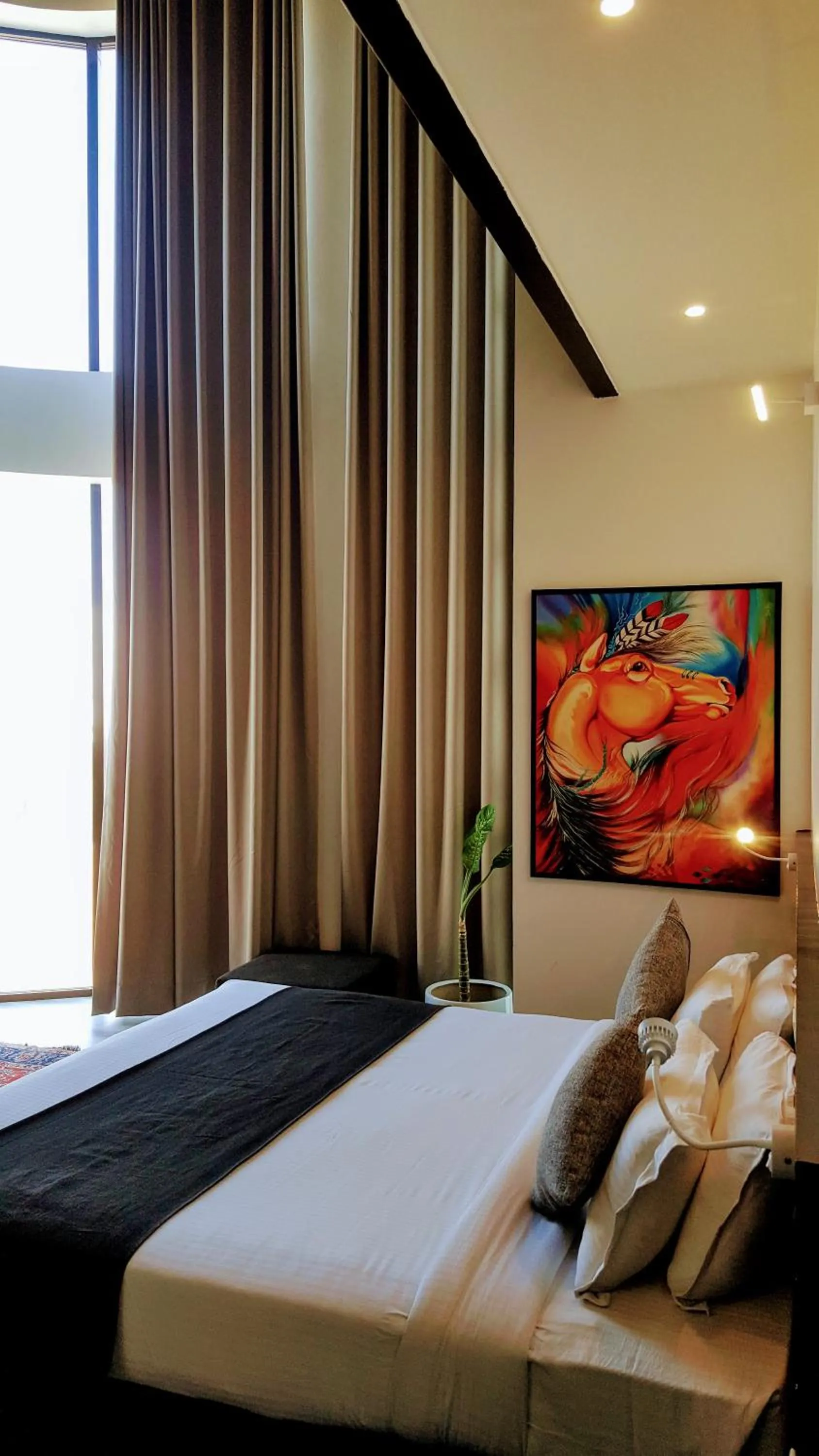 Bed in The Saneer Jaipur