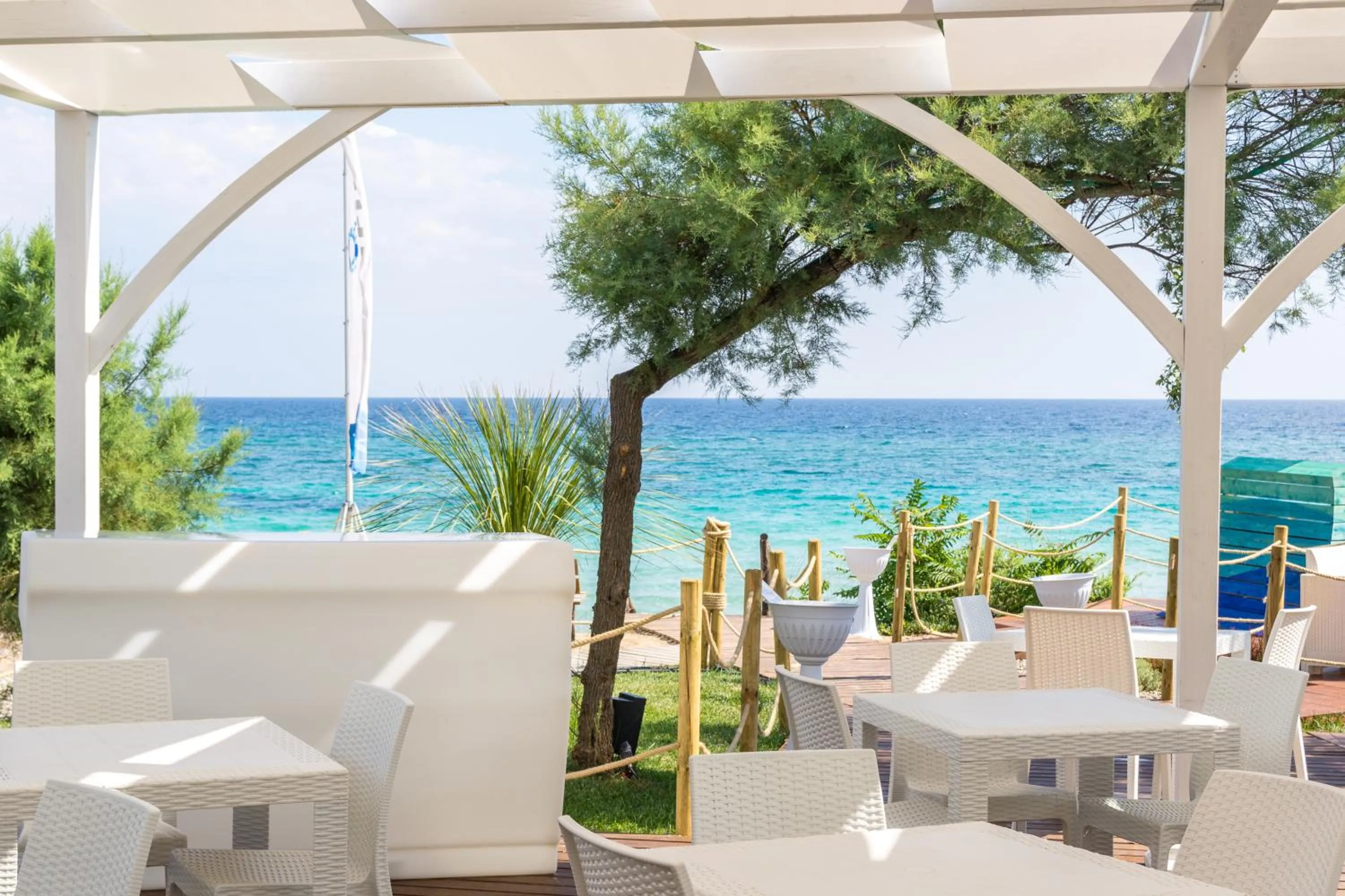 Patio in Aquarium Residence