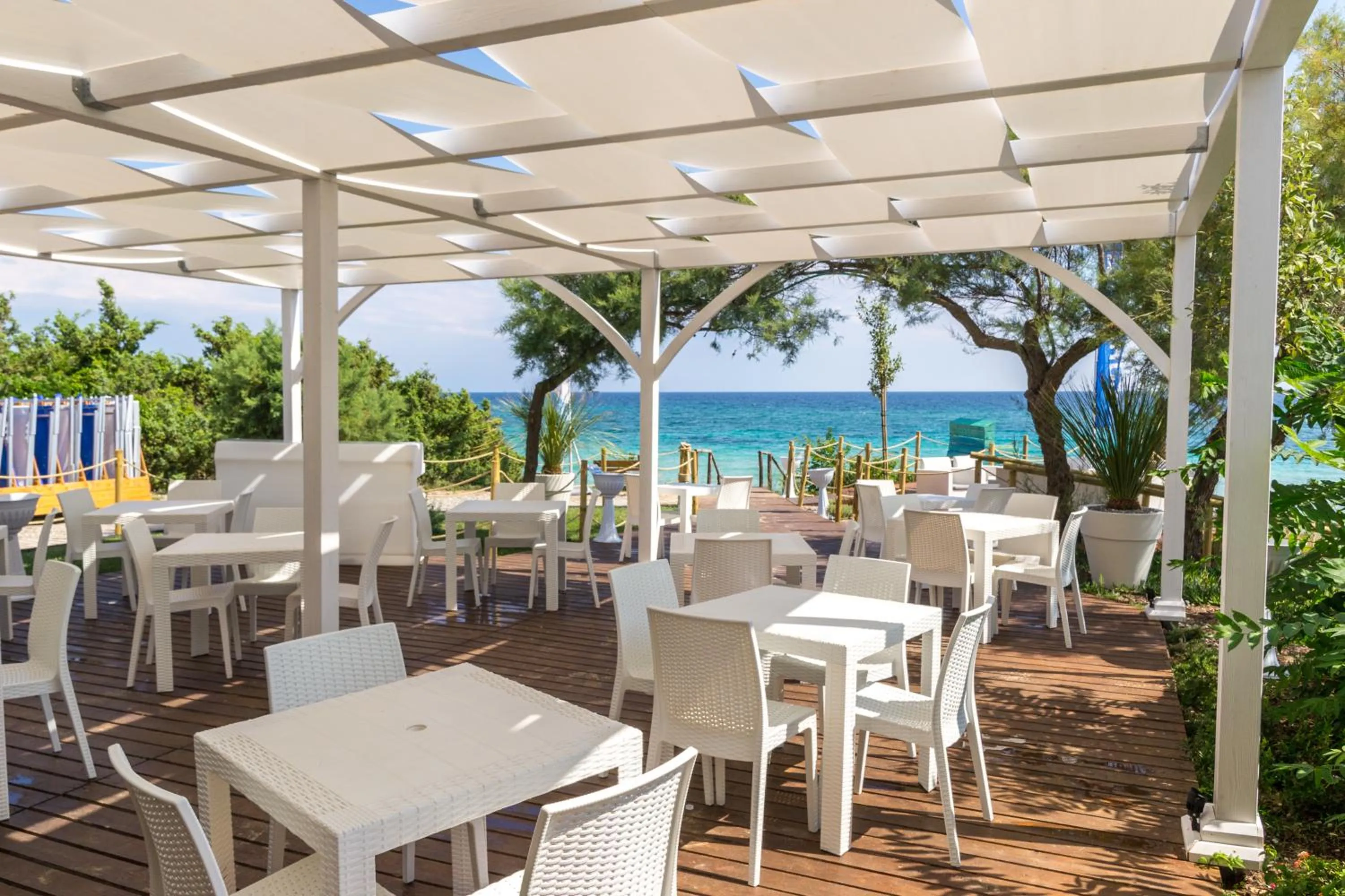 Patio in Aquarium Residence
