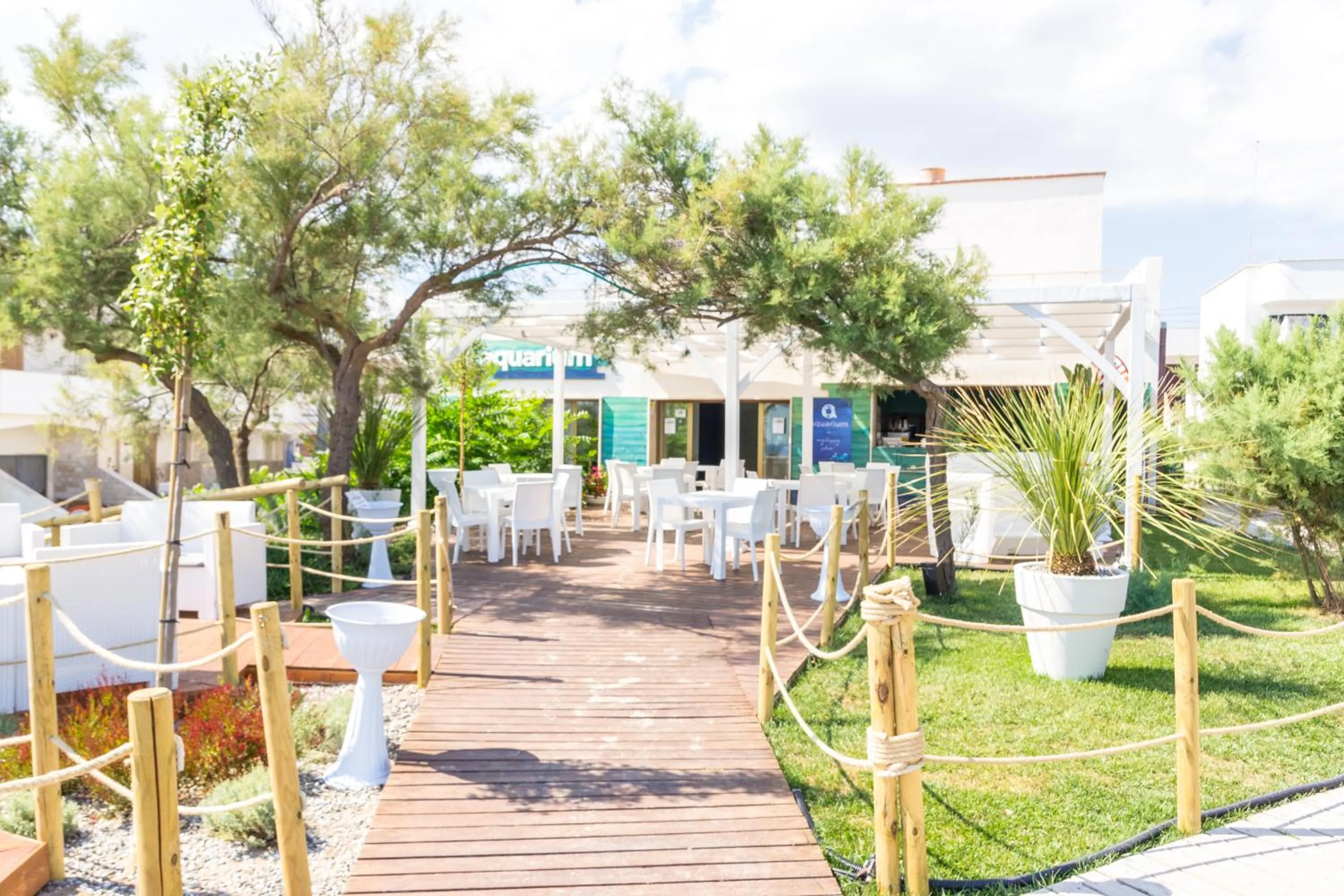 Patio in Aquarium Residence