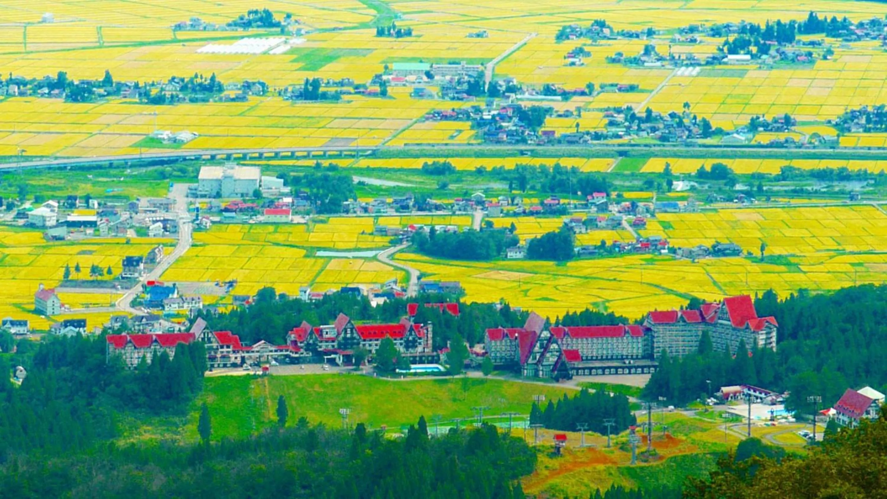 Property building in Hotel Green Plaza Joetsu