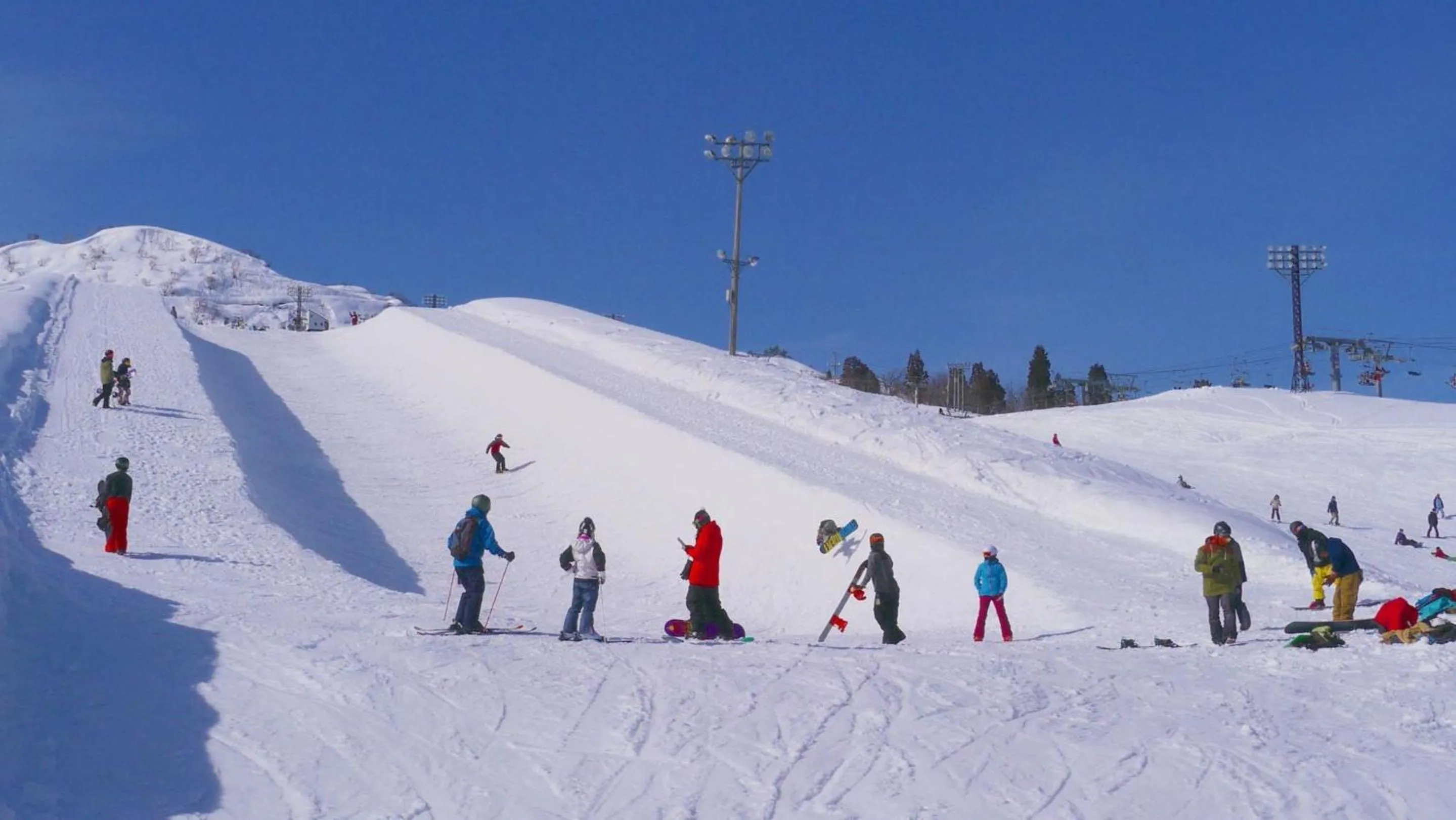 Skiing in Hotel Green Plaza Joetsu