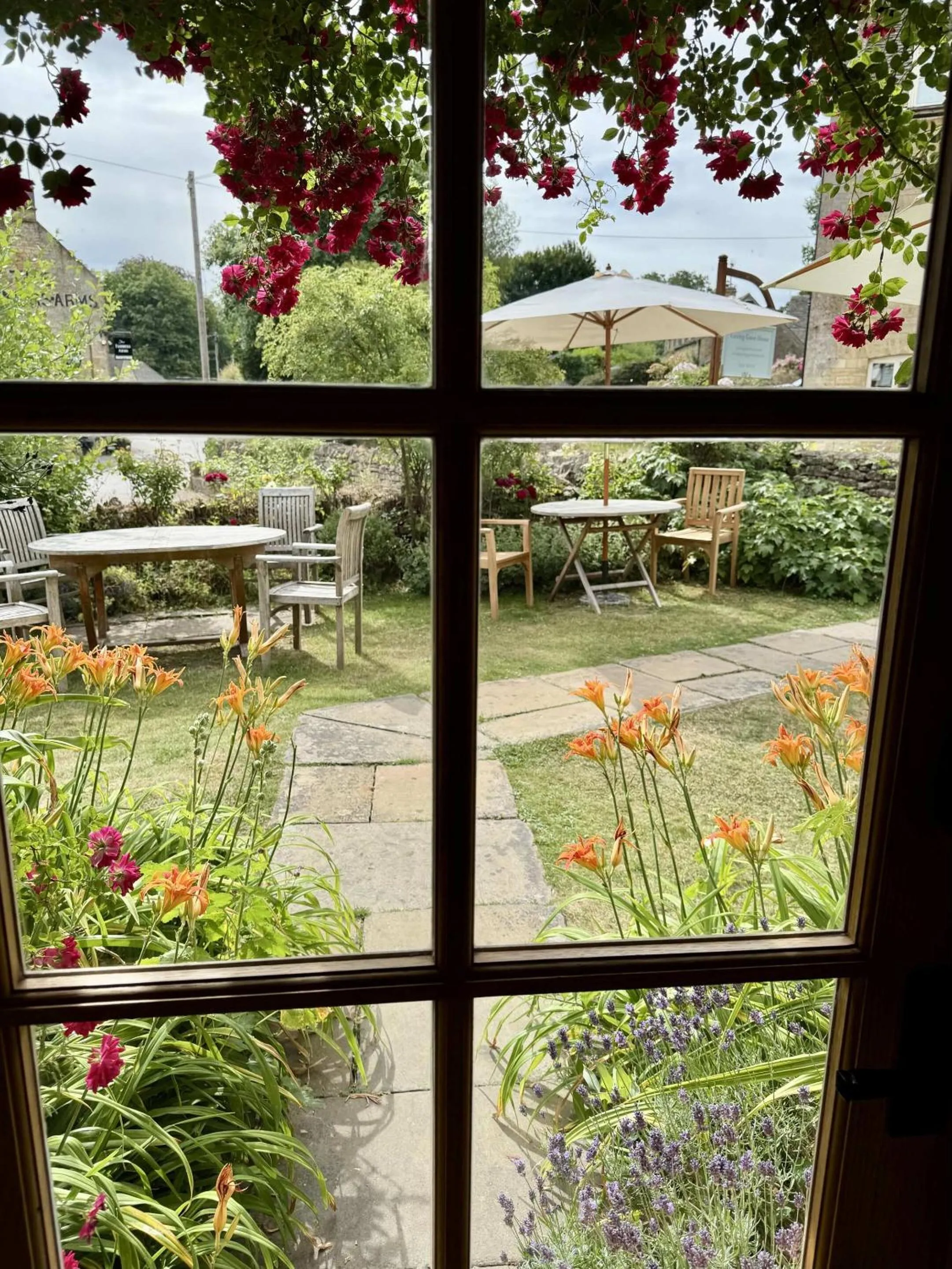 Garden in Guiting Guest House