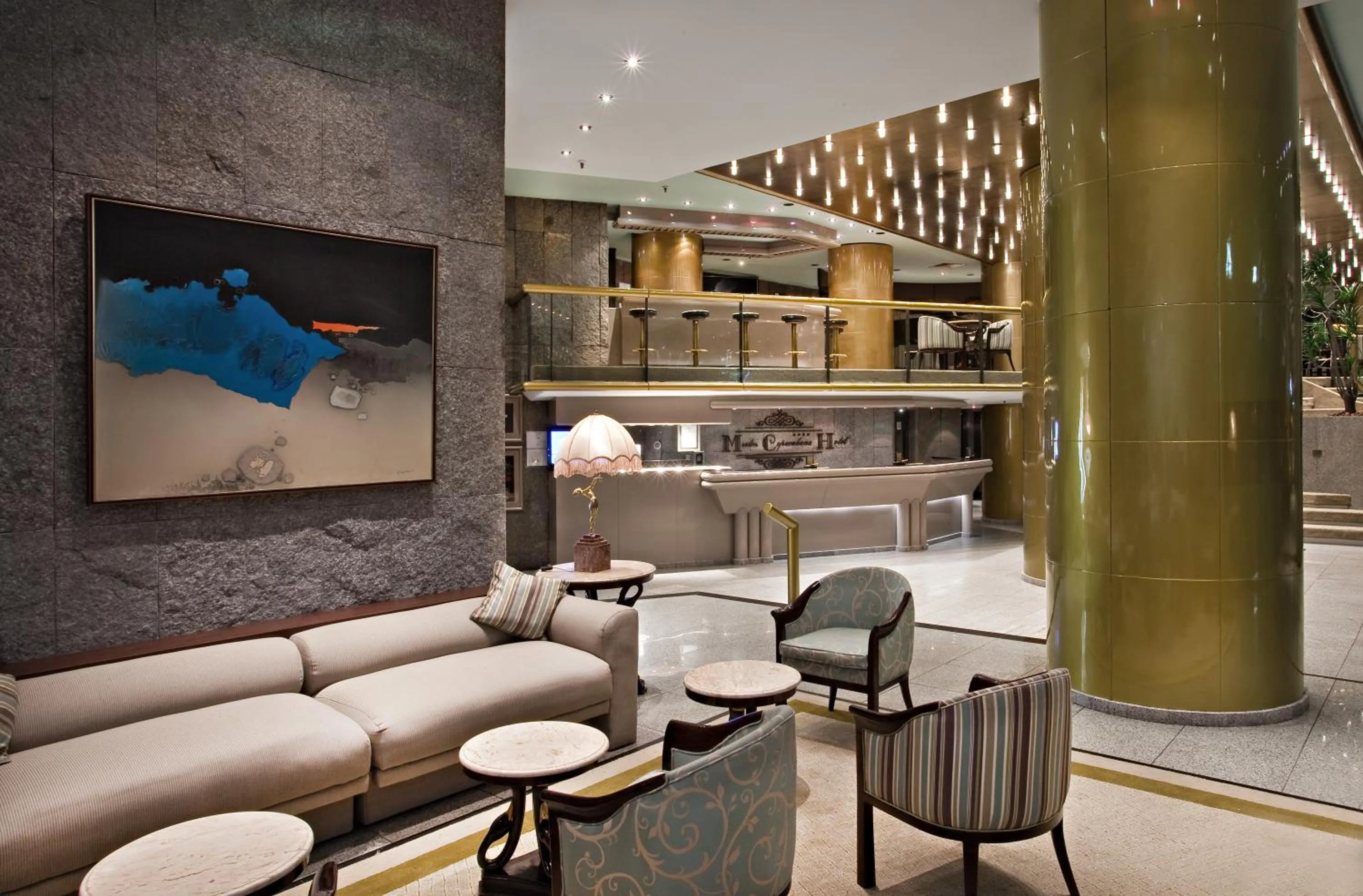 Lobby or reception in Hotel Atlantico Star