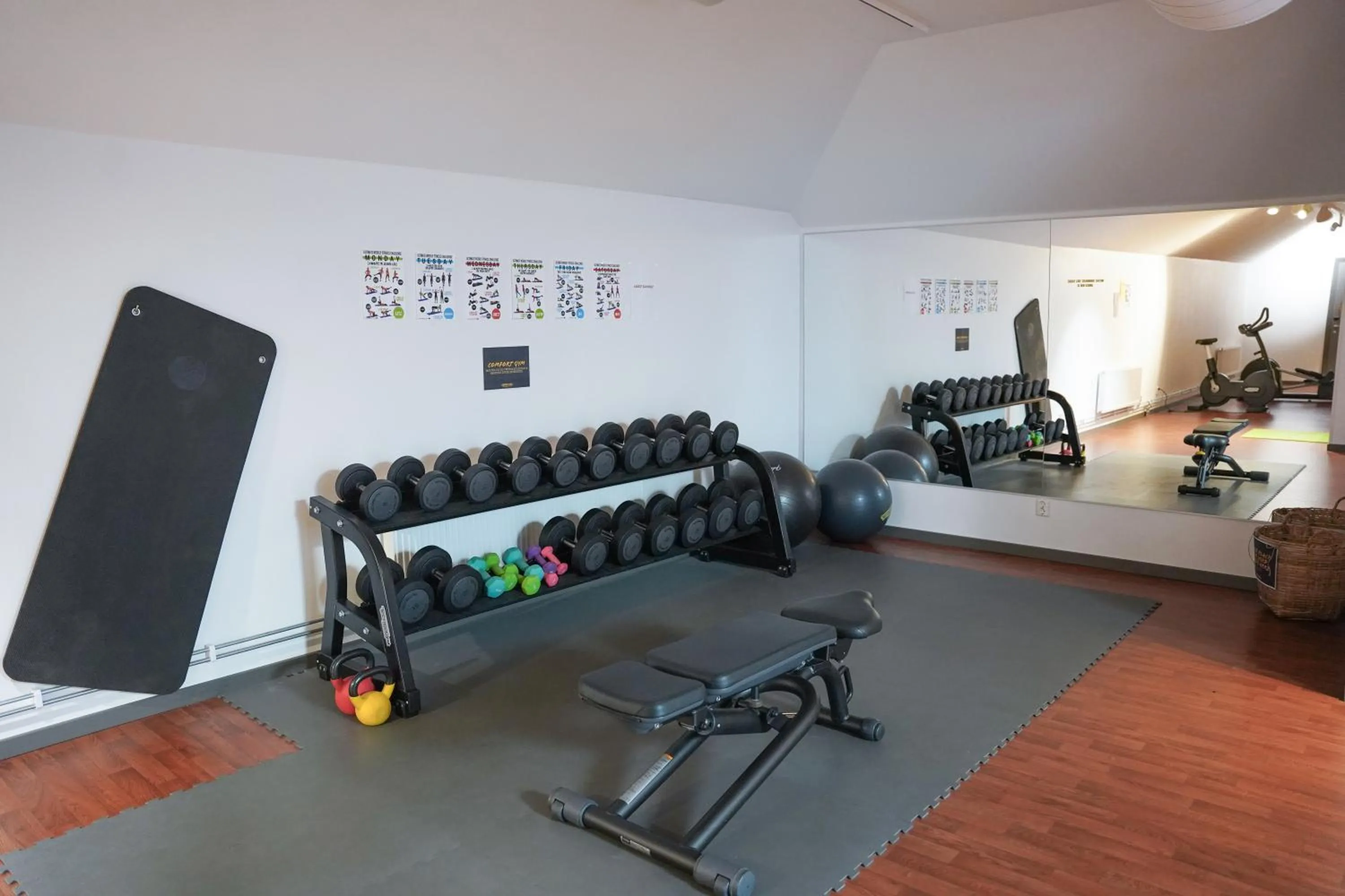 Fitness centre/facilities in Comfort Hotel Norrköping