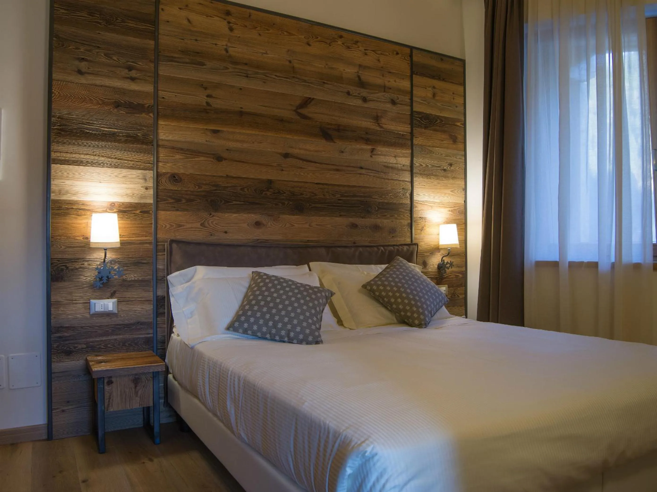 Bedroom, Bed in Hotel Garnì Caminetto