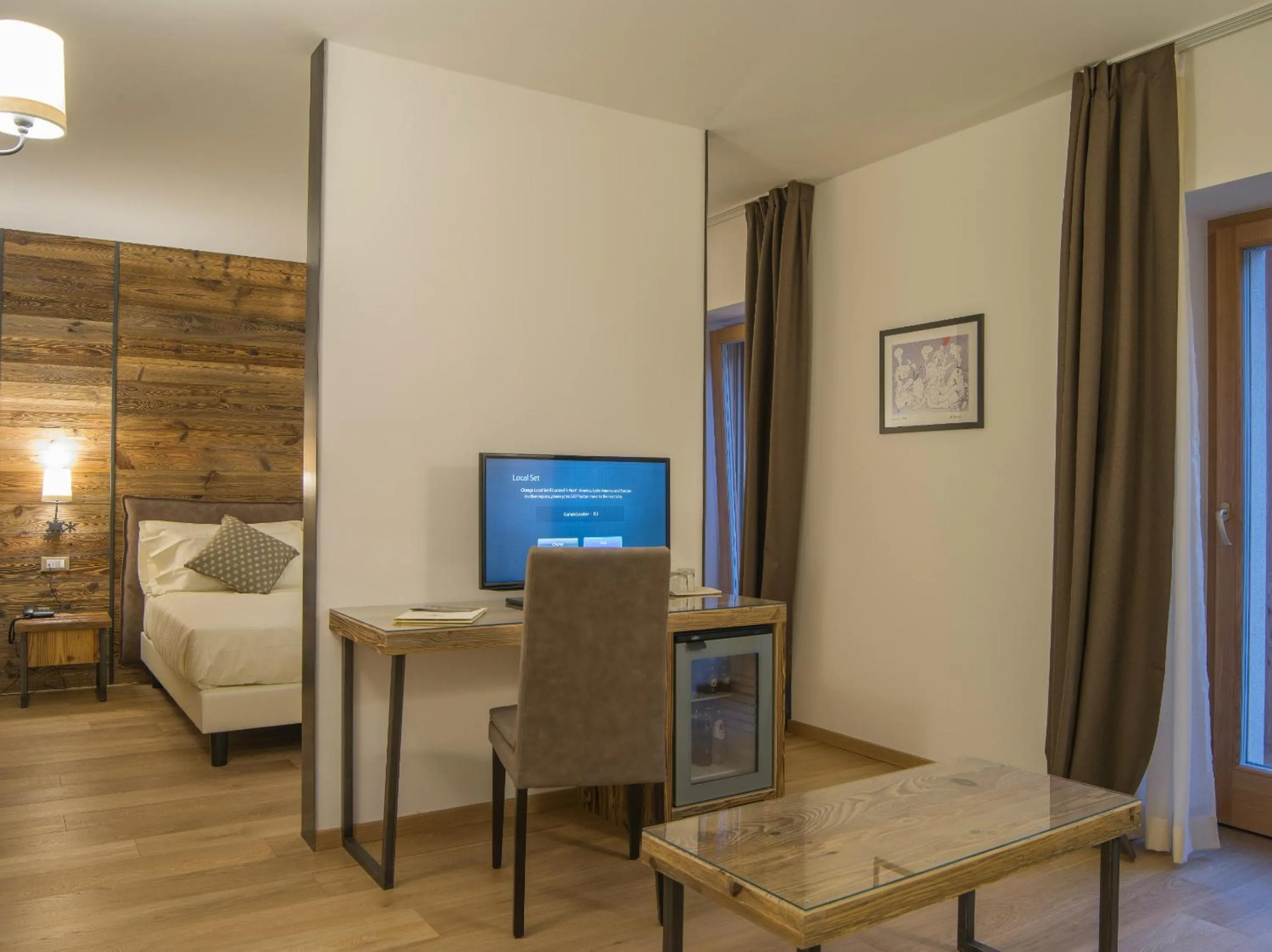 Bedroom, Bed in Hotel Garnì Caminetto