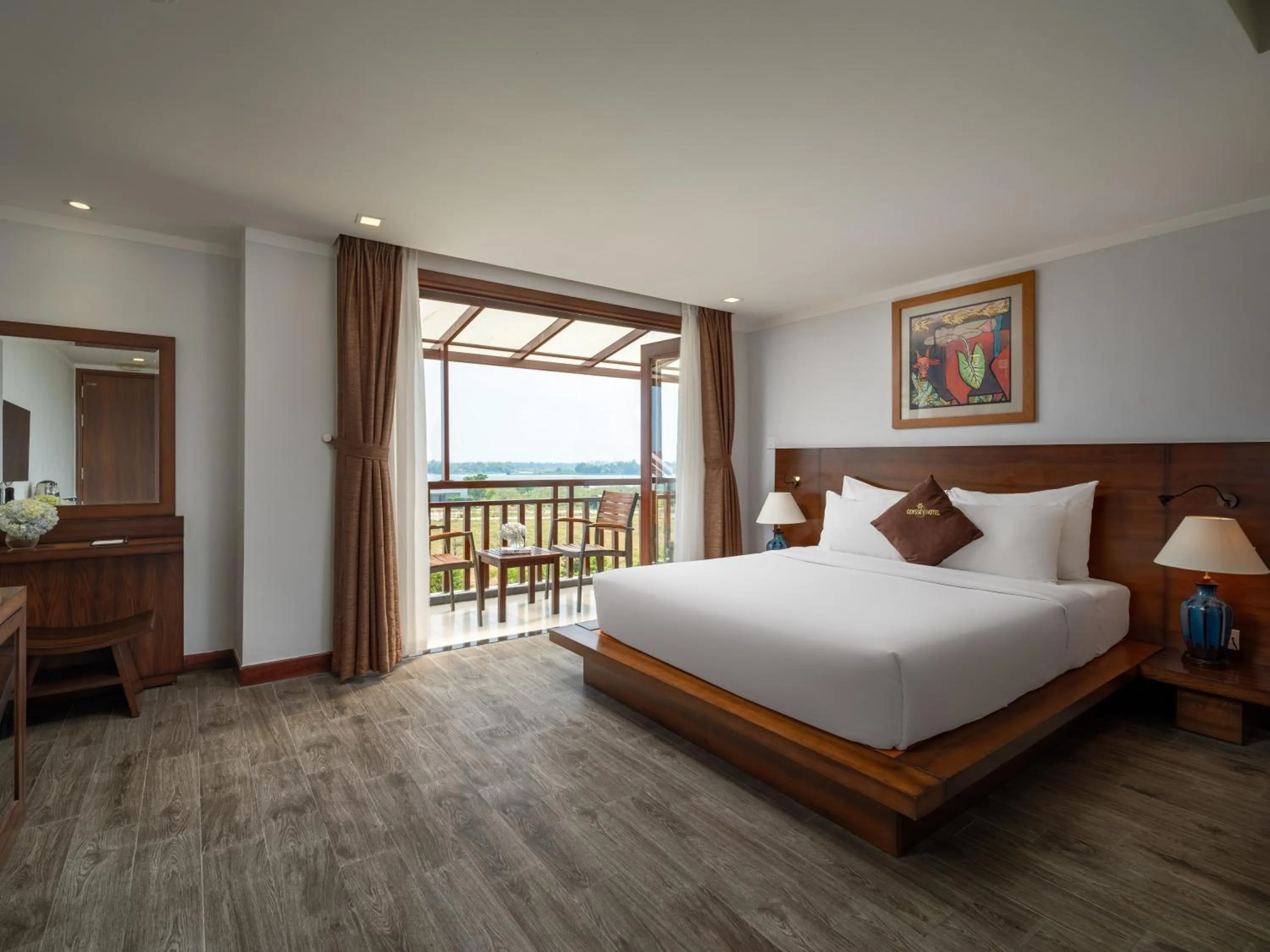 Bed in Hoi An Odyssey Hotel & Spa