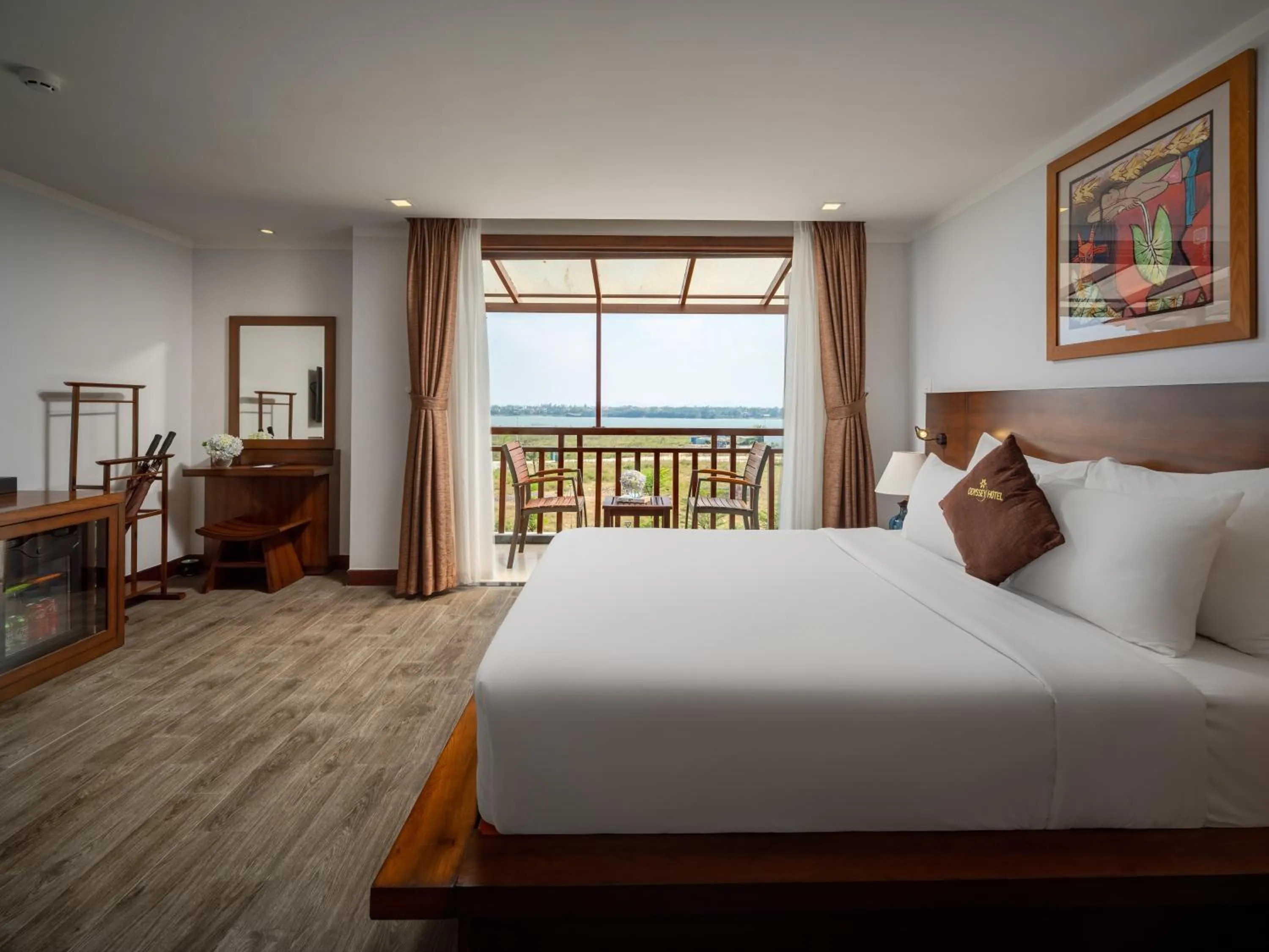 Bed in Hoi An Odyssey Hotel & Spa