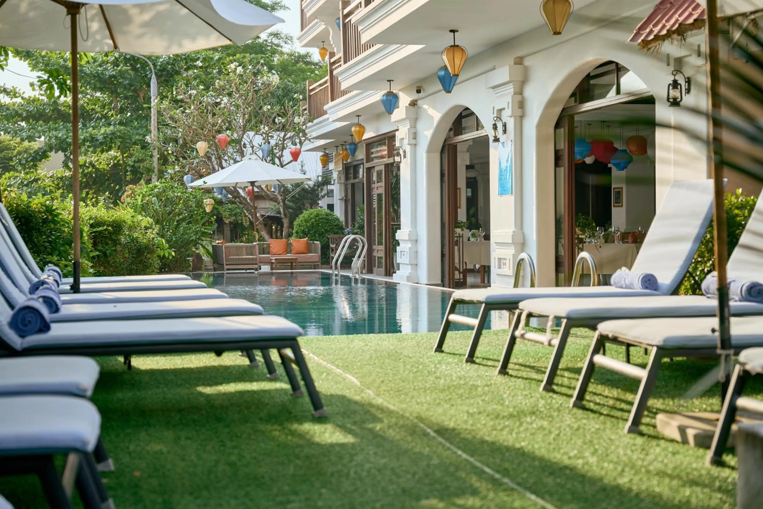 Balcony/Terrace in Hoi An Odyssey Hotel & Spa