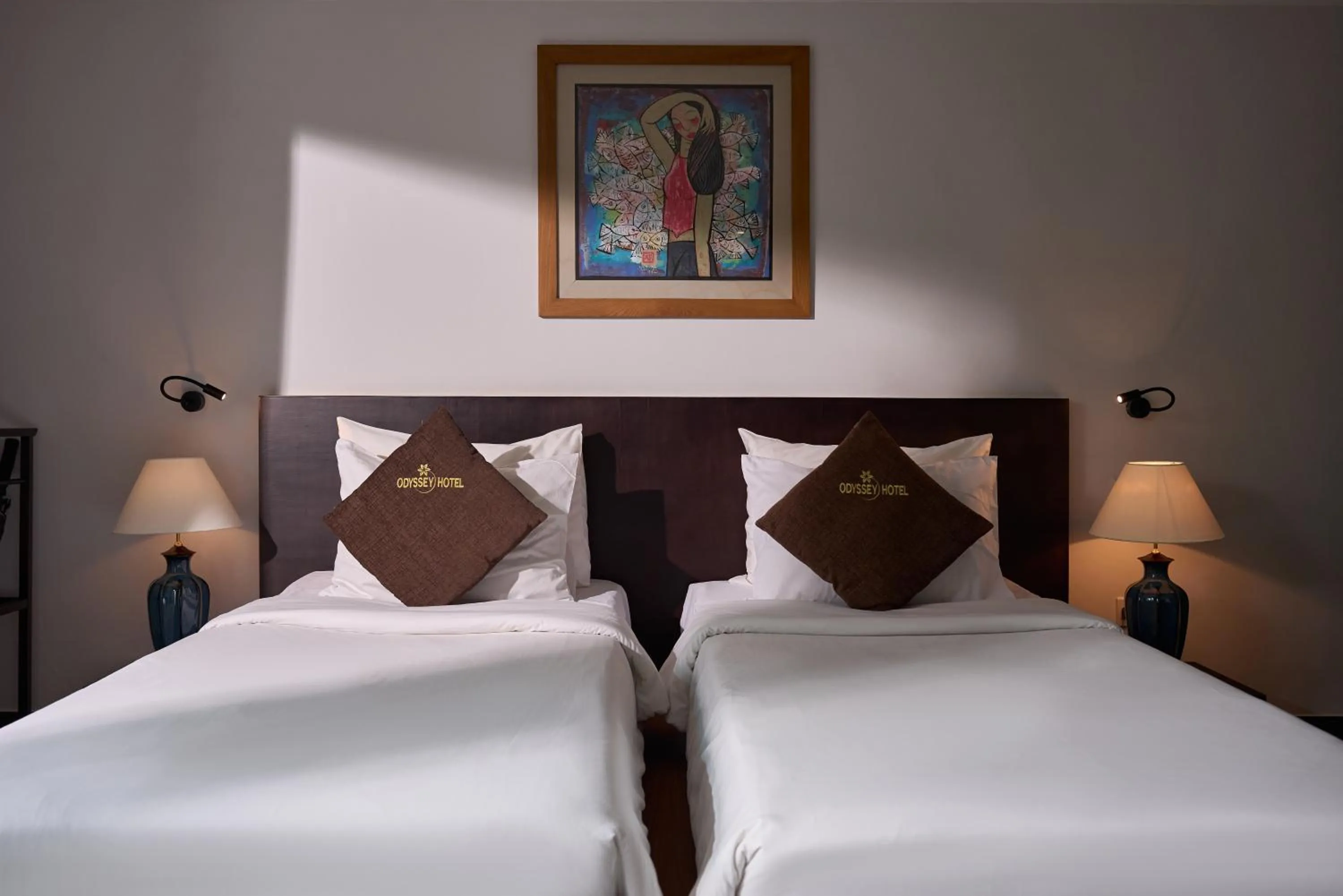 Bed in Hoi An Odyssey Hotel & Spa