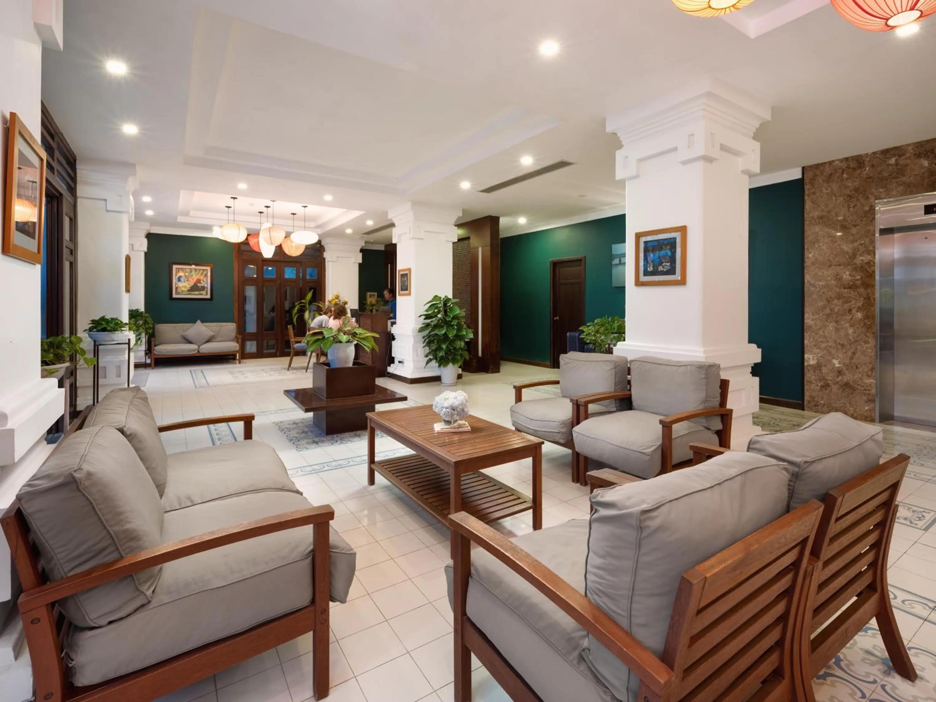 Lobby or reception in Hoi An Odyssey Hotel & Spa
