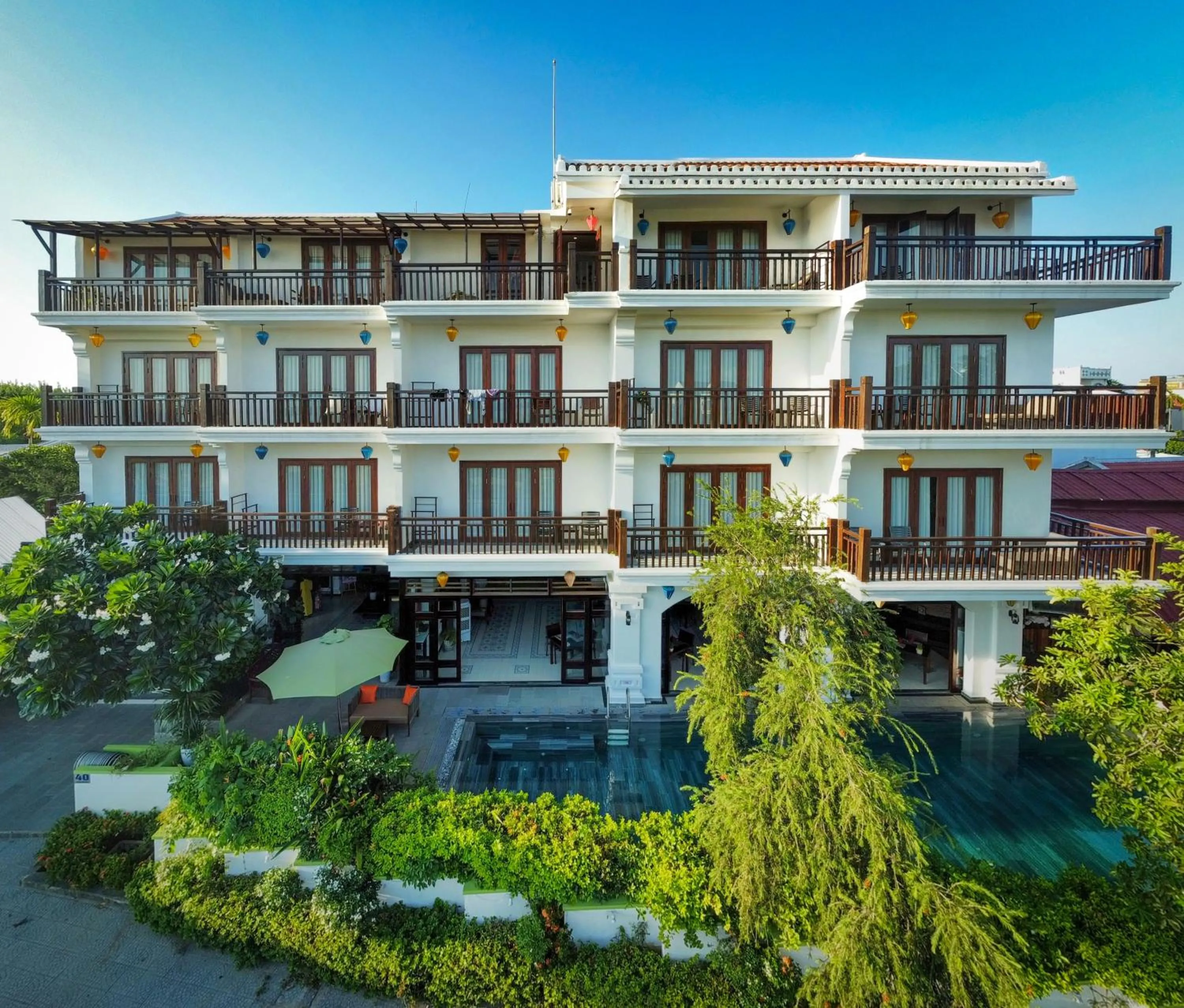 Property building in Hoi An Odyssey Hotel & Spa