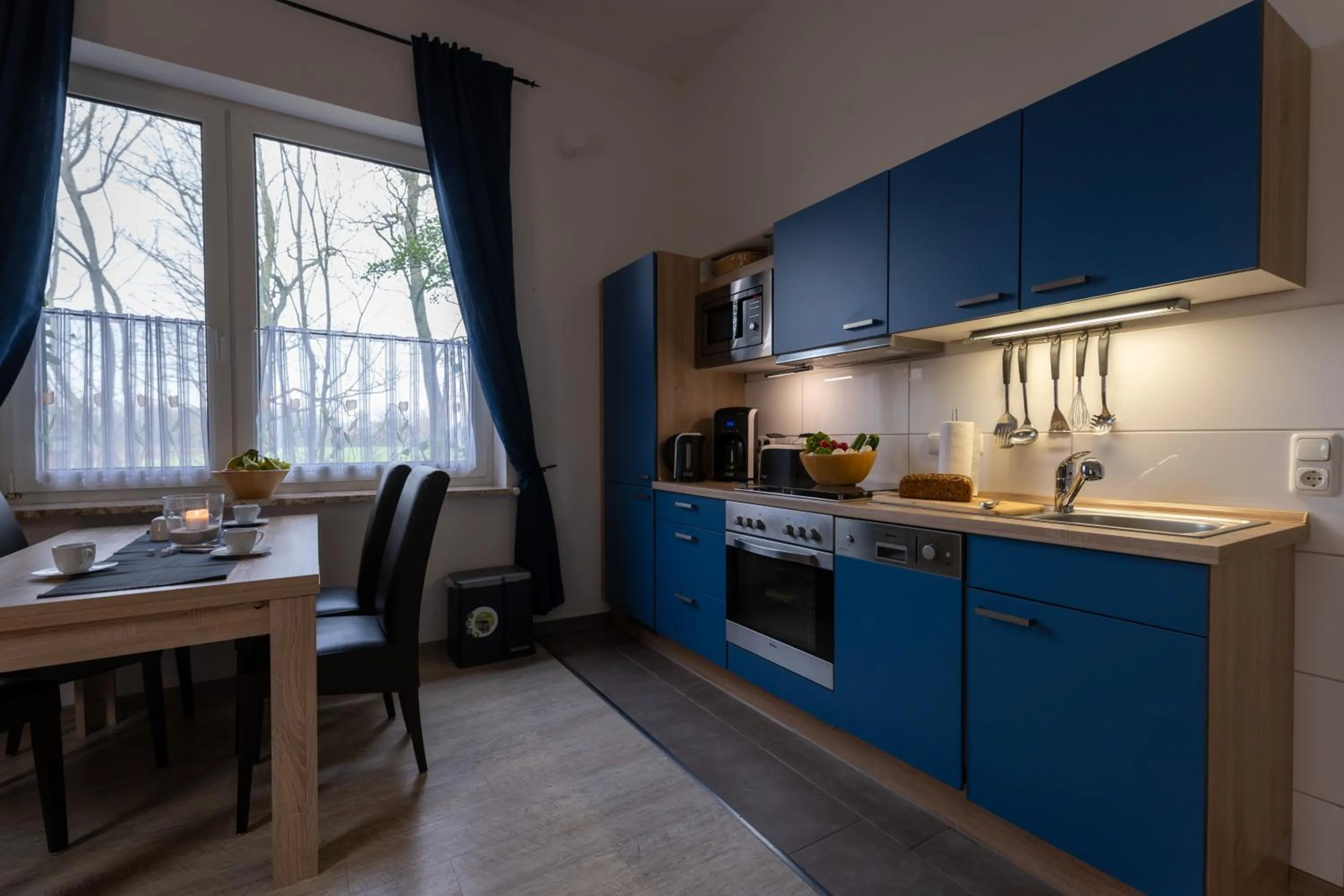 Kitchen or kitchenette in Alpaka - & Ferienhof Neukämper