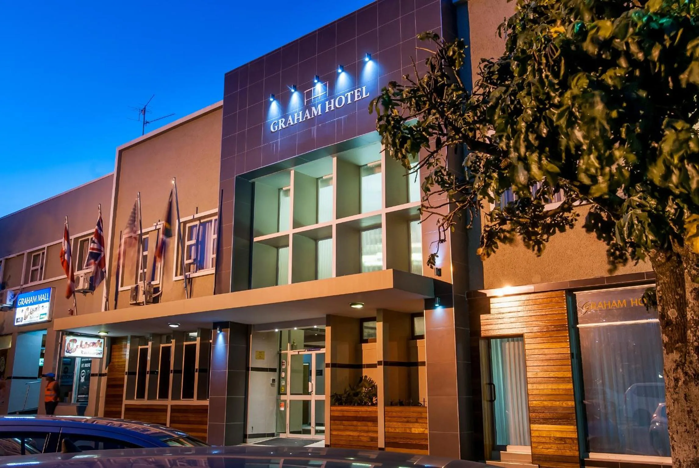 Facade/entrance in The Graham Hotel