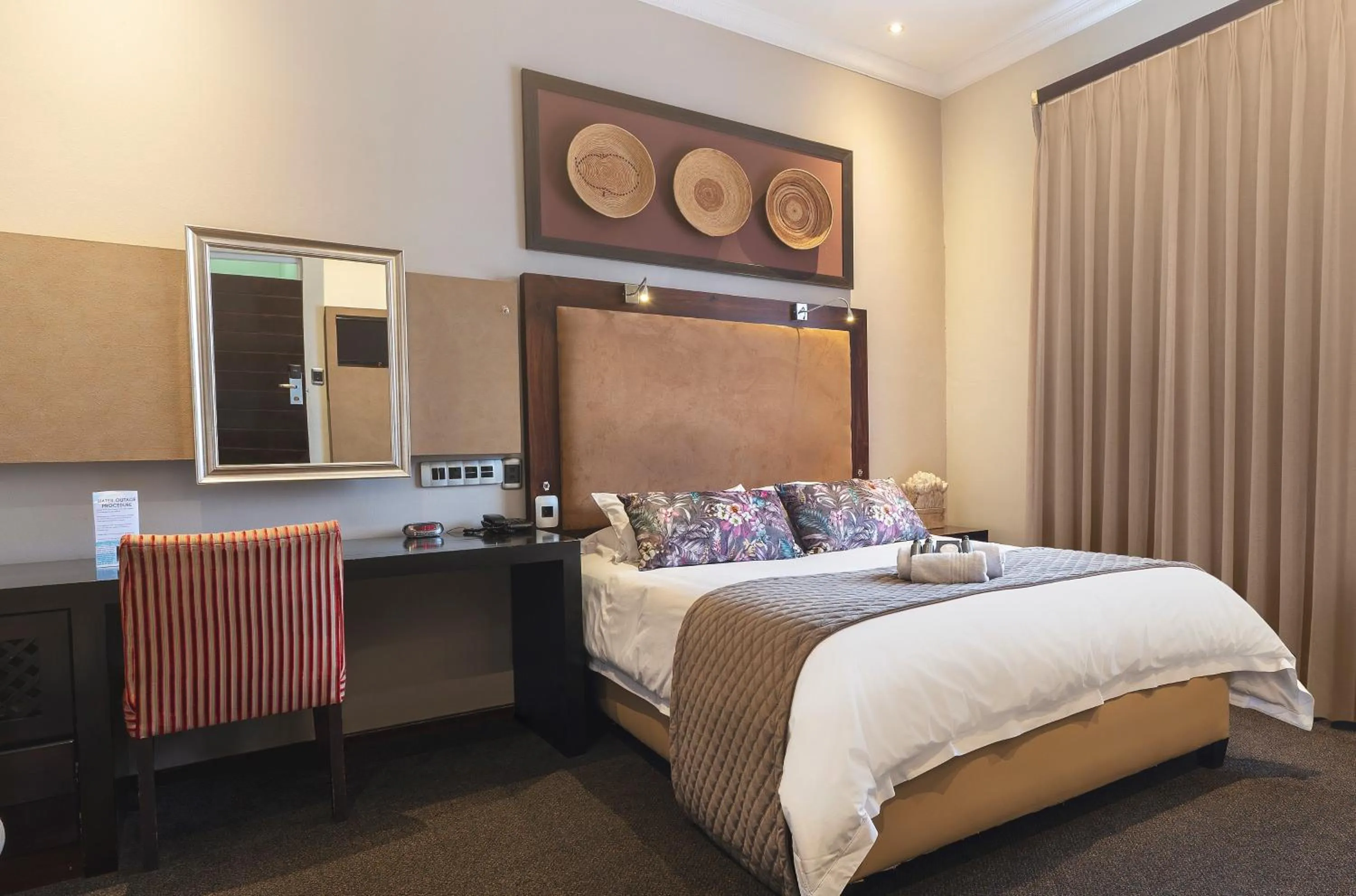 Bed in The Graham Hotel