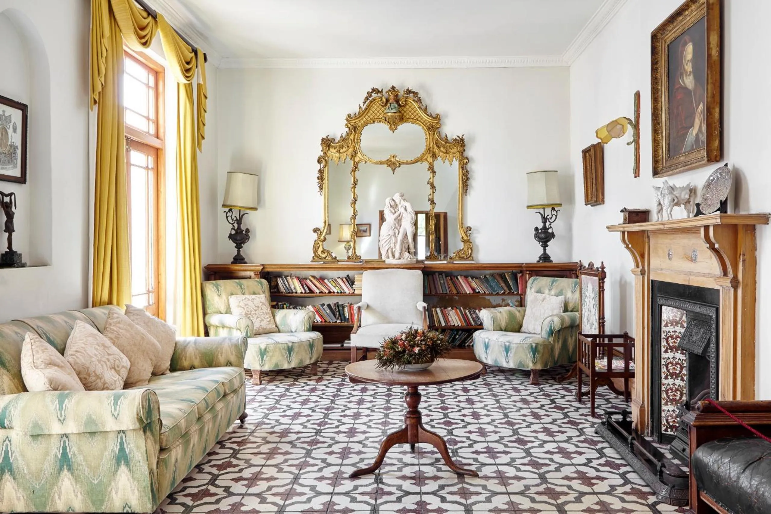 Library in Lord Milner Hotel