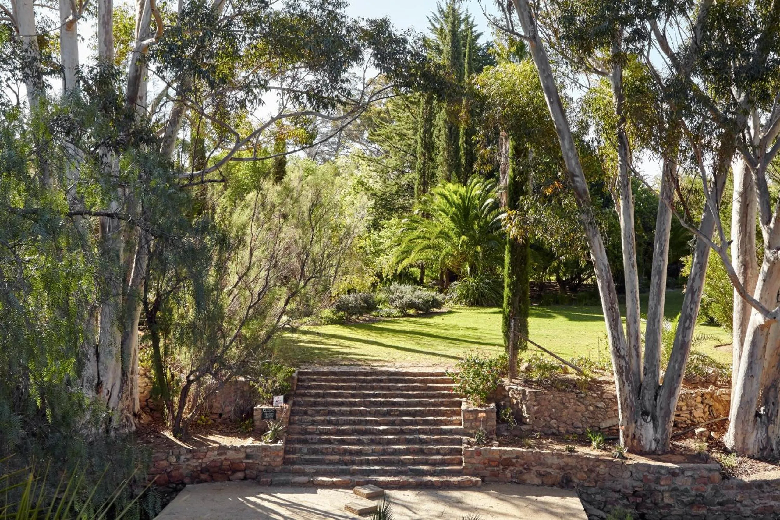 Garden in Lord Milner Hotel