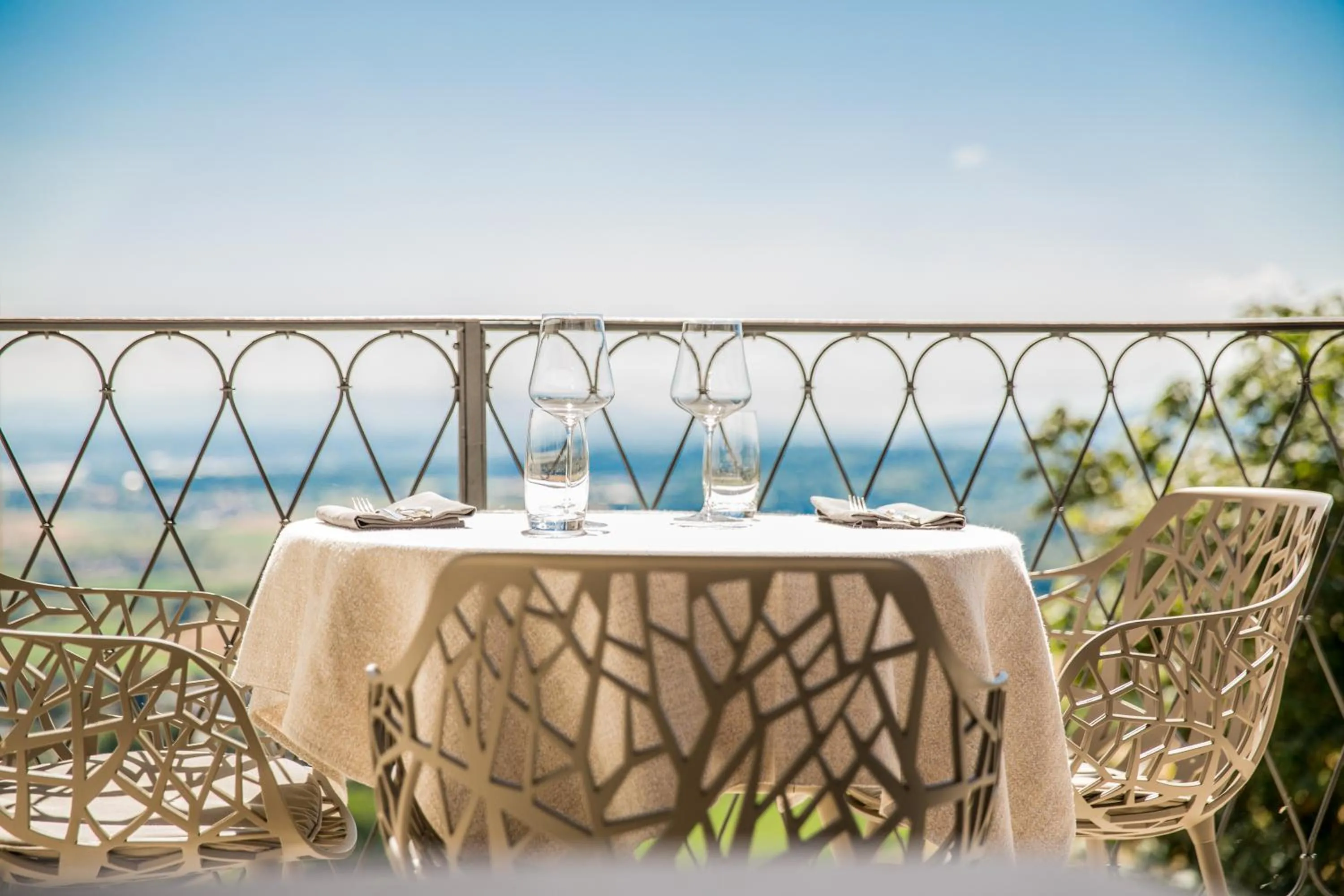 Balcony/Terrace in Hotel Krone Regensberg