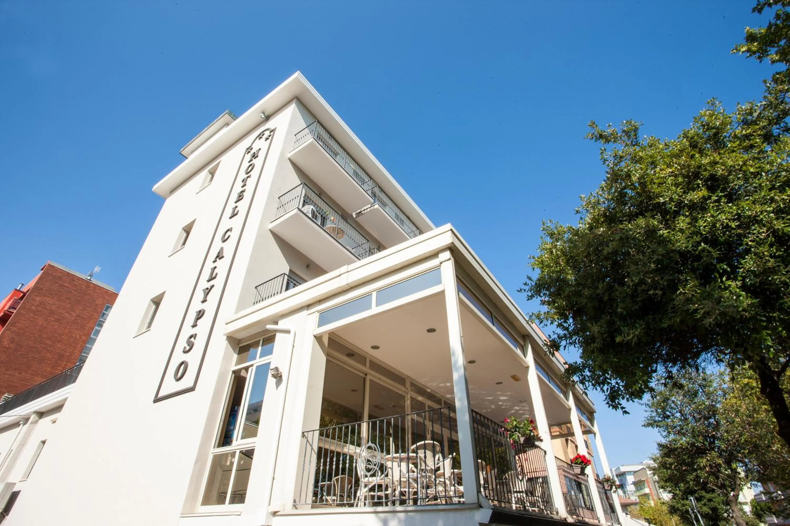 Property logo or sign in Hotel Calypso