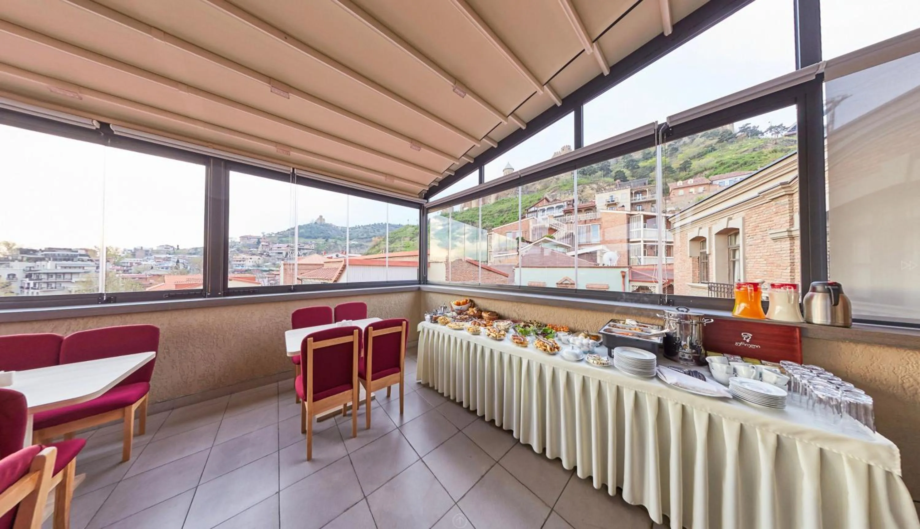 Balcony/Terrace in Old Meidan Tbilisi By Urban Hotels