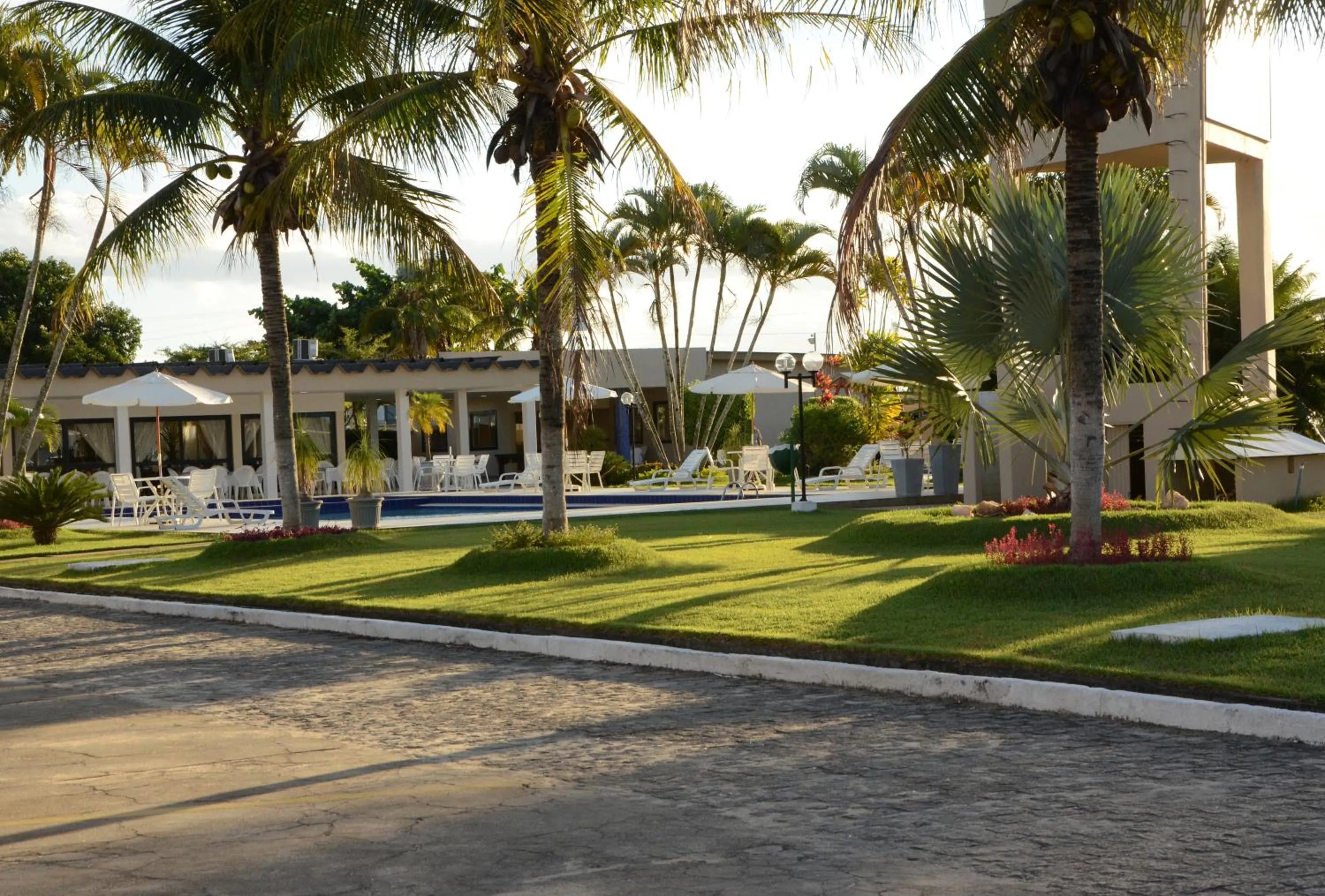 Garden view in Hotel Pousada Lord