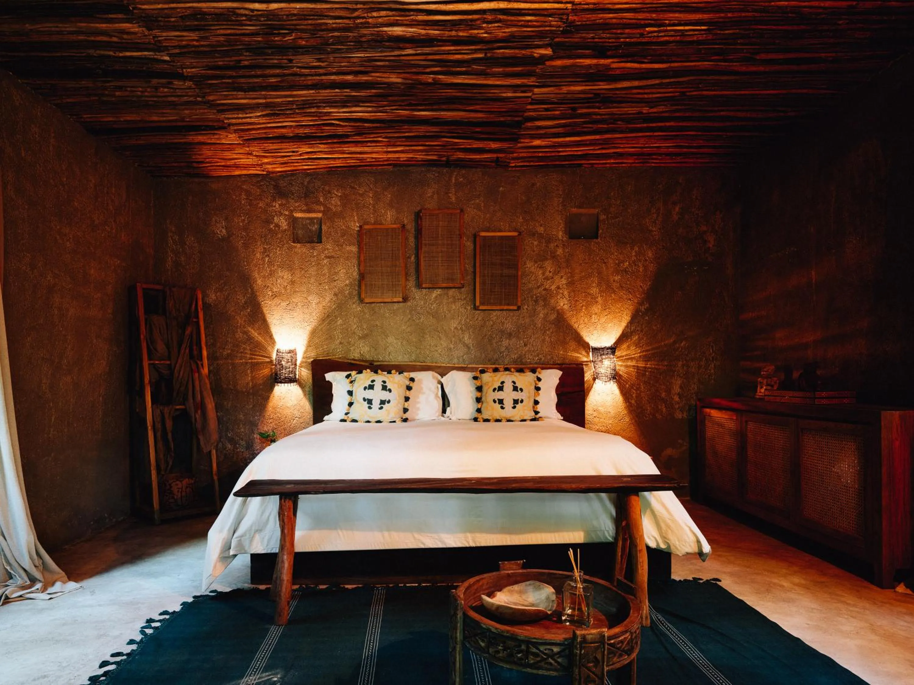 Bed in Nômade Temple Tulum