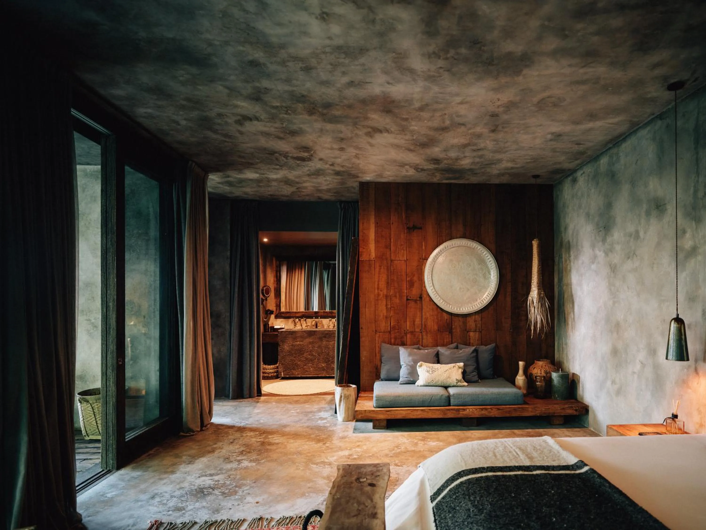 Bed in Nômade Temple Tulum