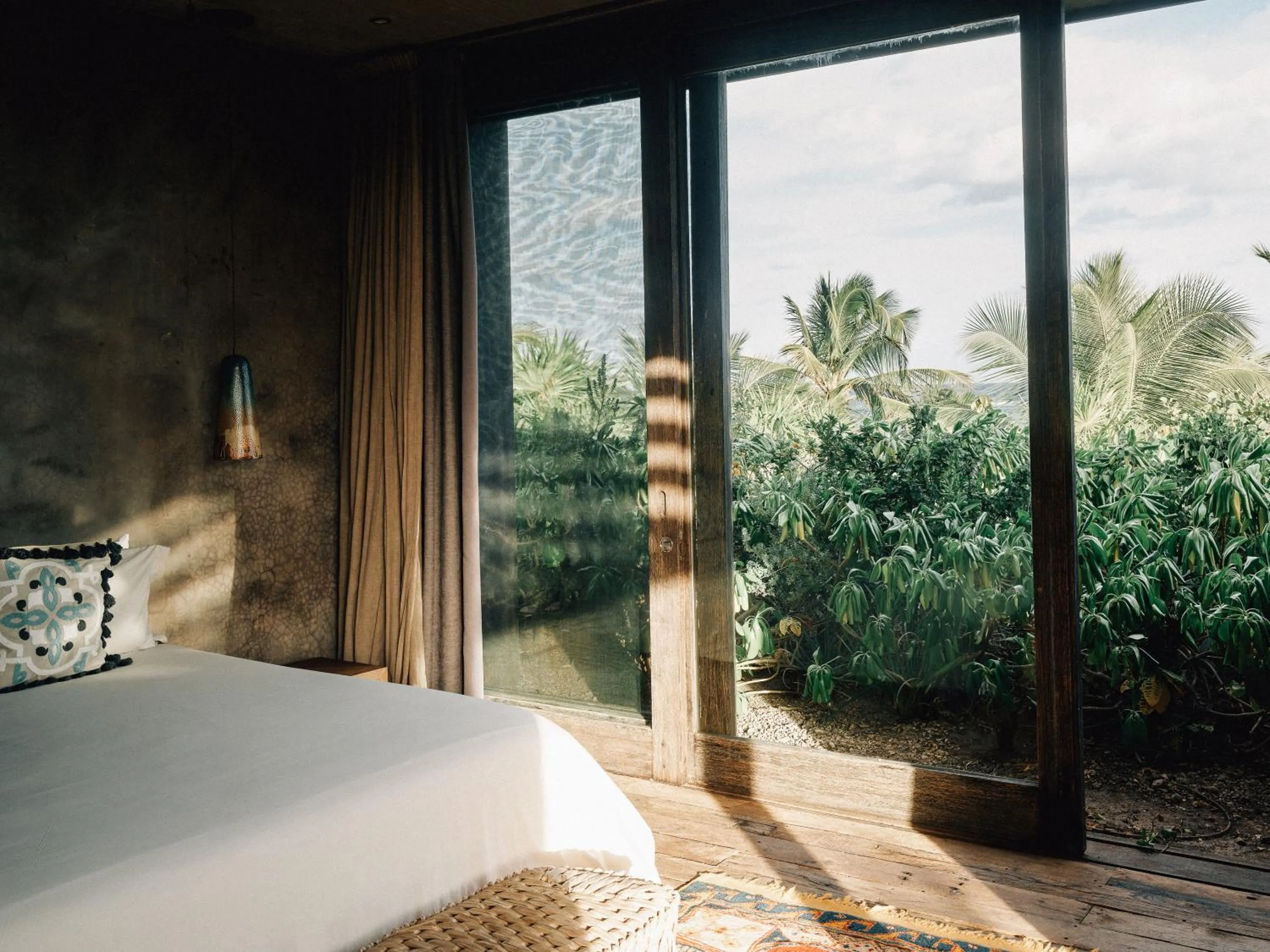 Garden view, Bed in Nômade Temple Tulum