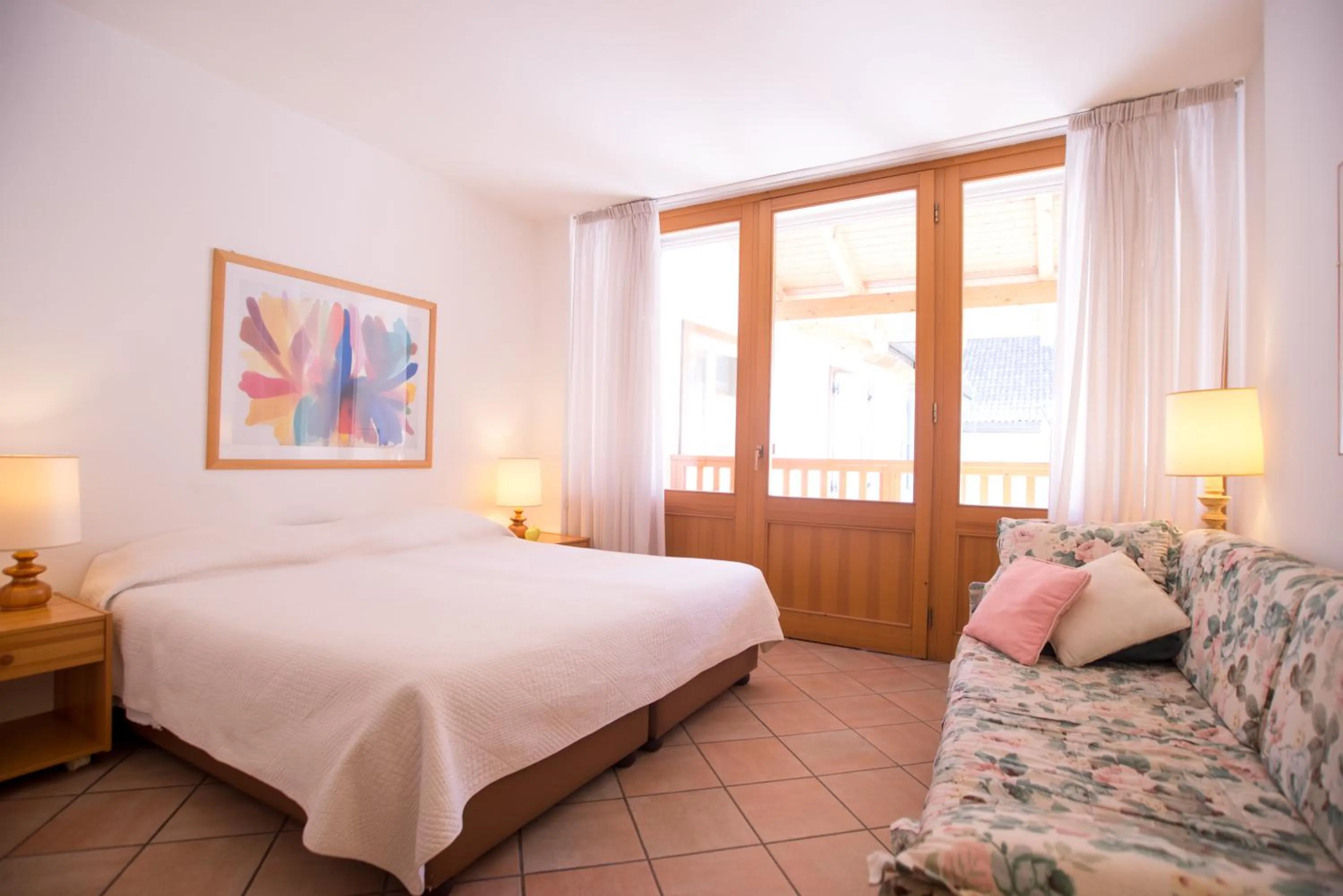 Bed in Manci Apartments by Hotel America
