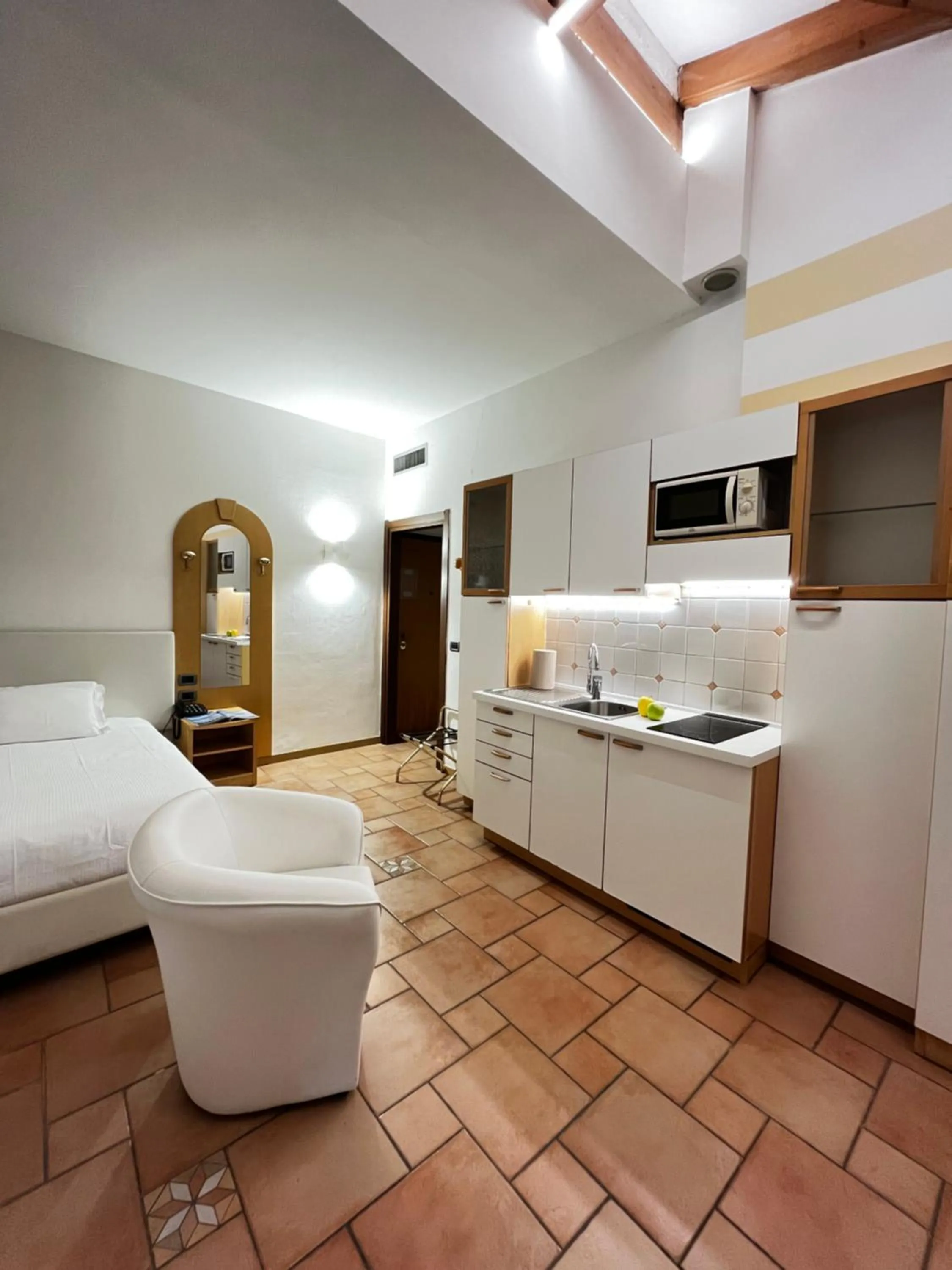 Photo of the whole room, Bed in Manci Apartments by Hotel America