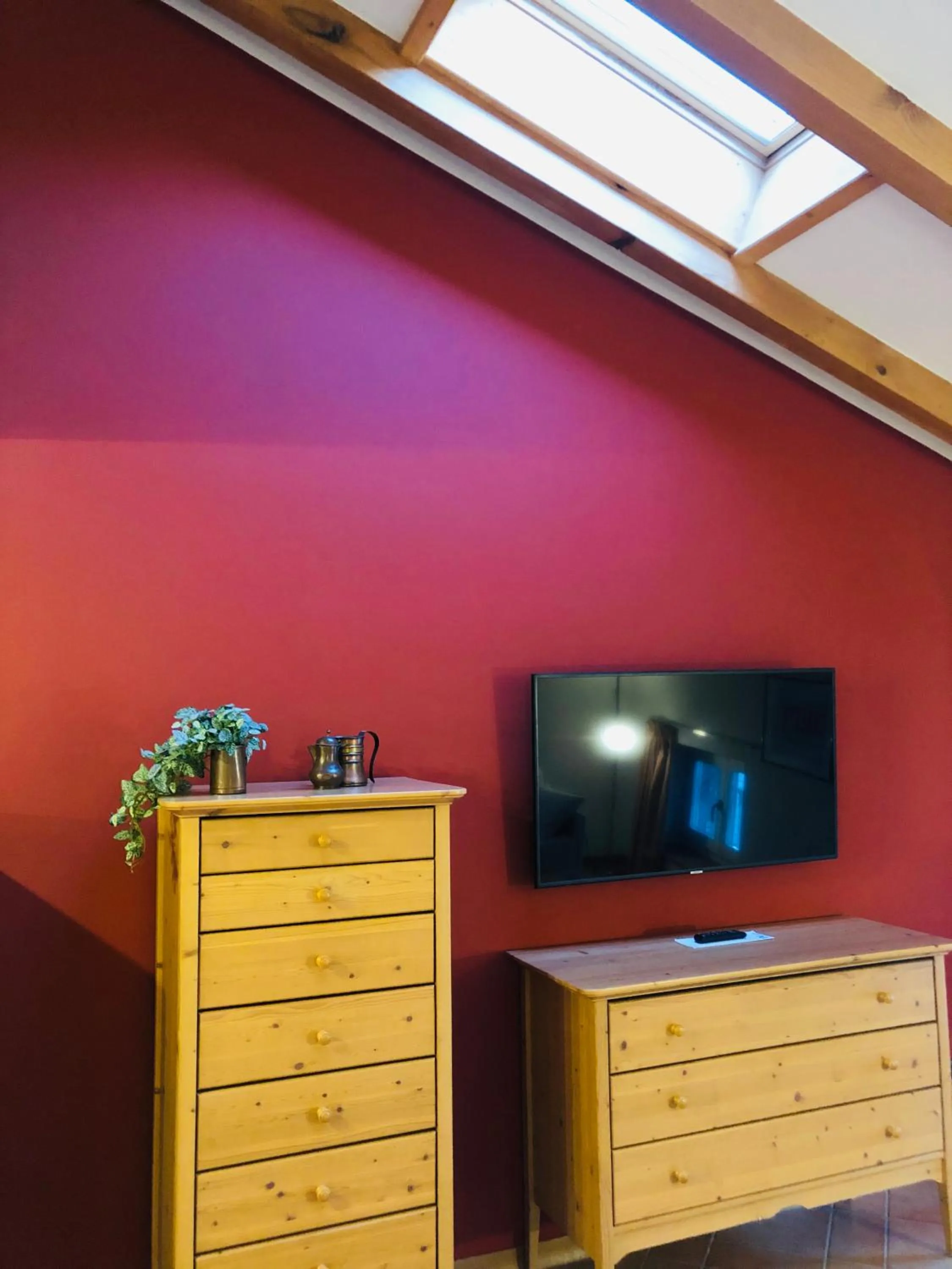 TV and multimedia in Manci Apartments by Hotel America