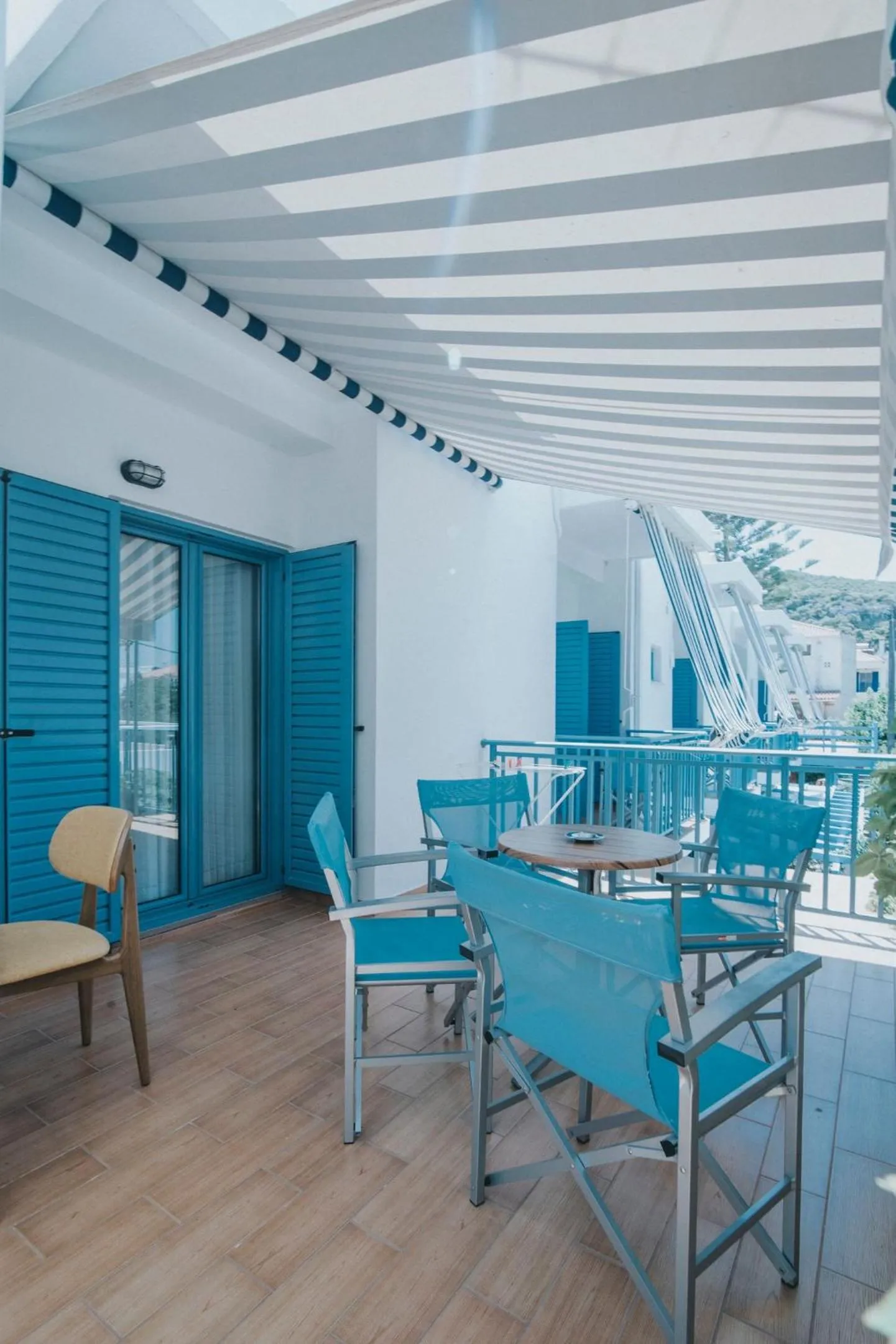 Balcony/Terrace in Saronis Hotel Agistri - Adults Only