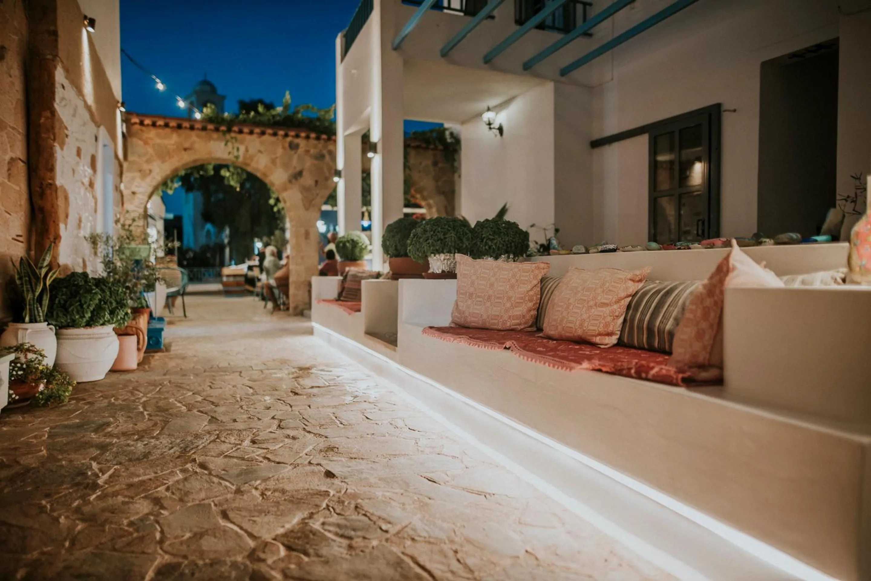 Facade/entrance in Saronis Hotel Agistri - Adults Only