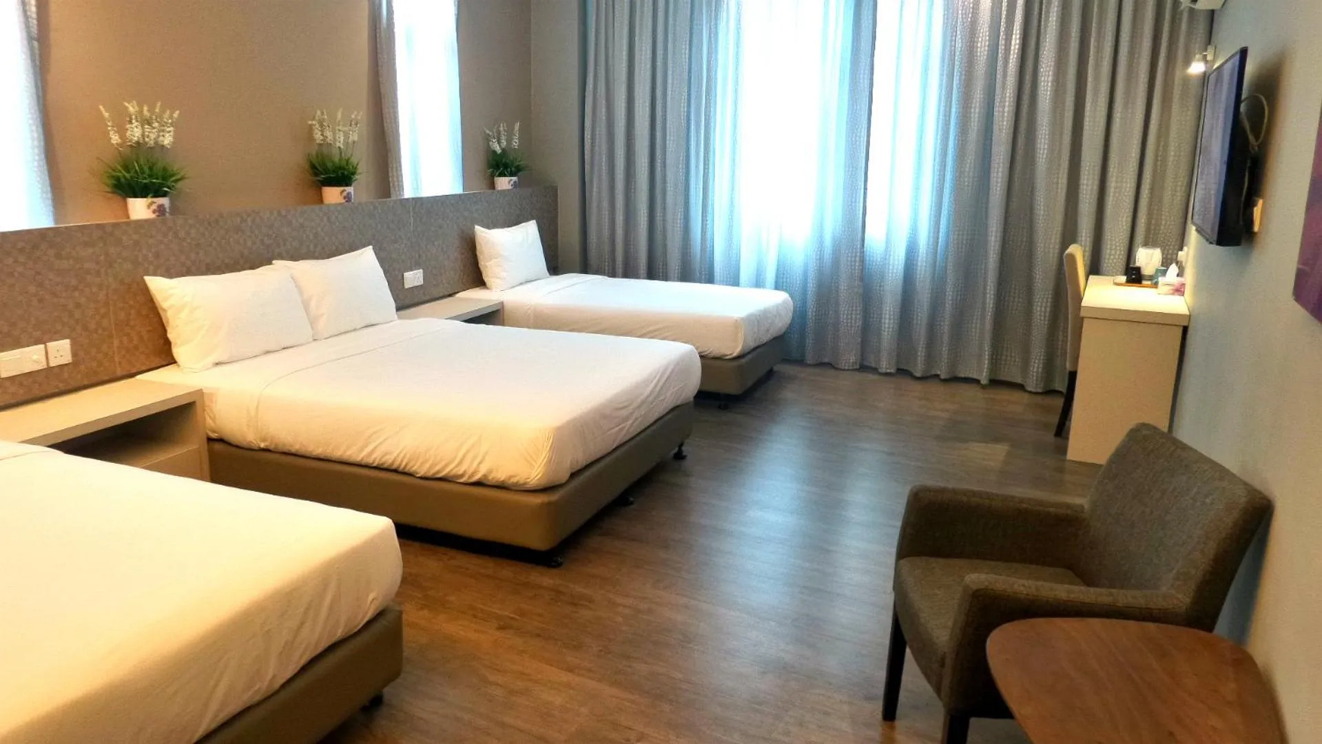 Bed in Lemon 8 Boutique Hotel @ Melaka