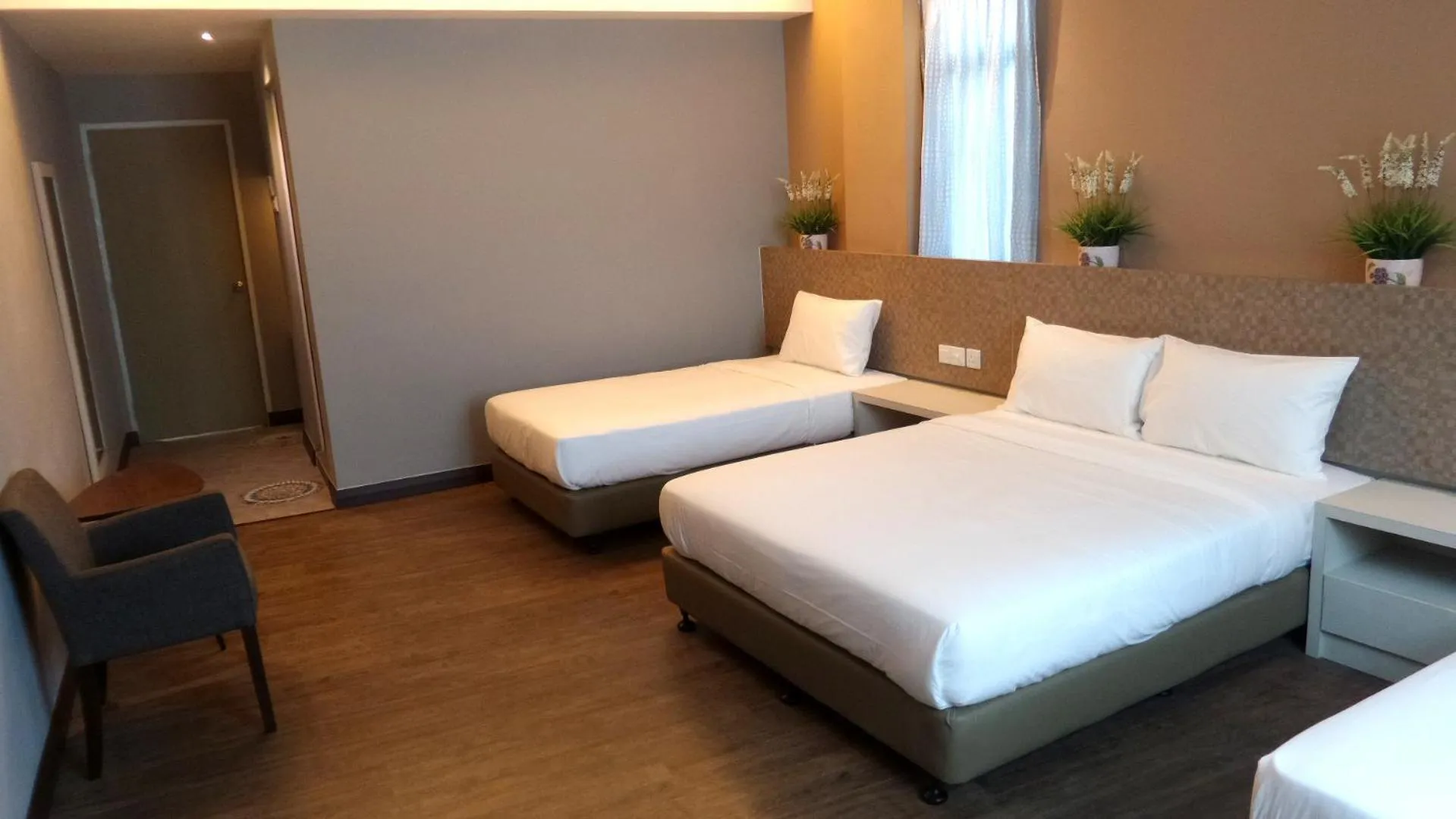 Bed in Lemon 8 Boutique Hotel @ Melaka