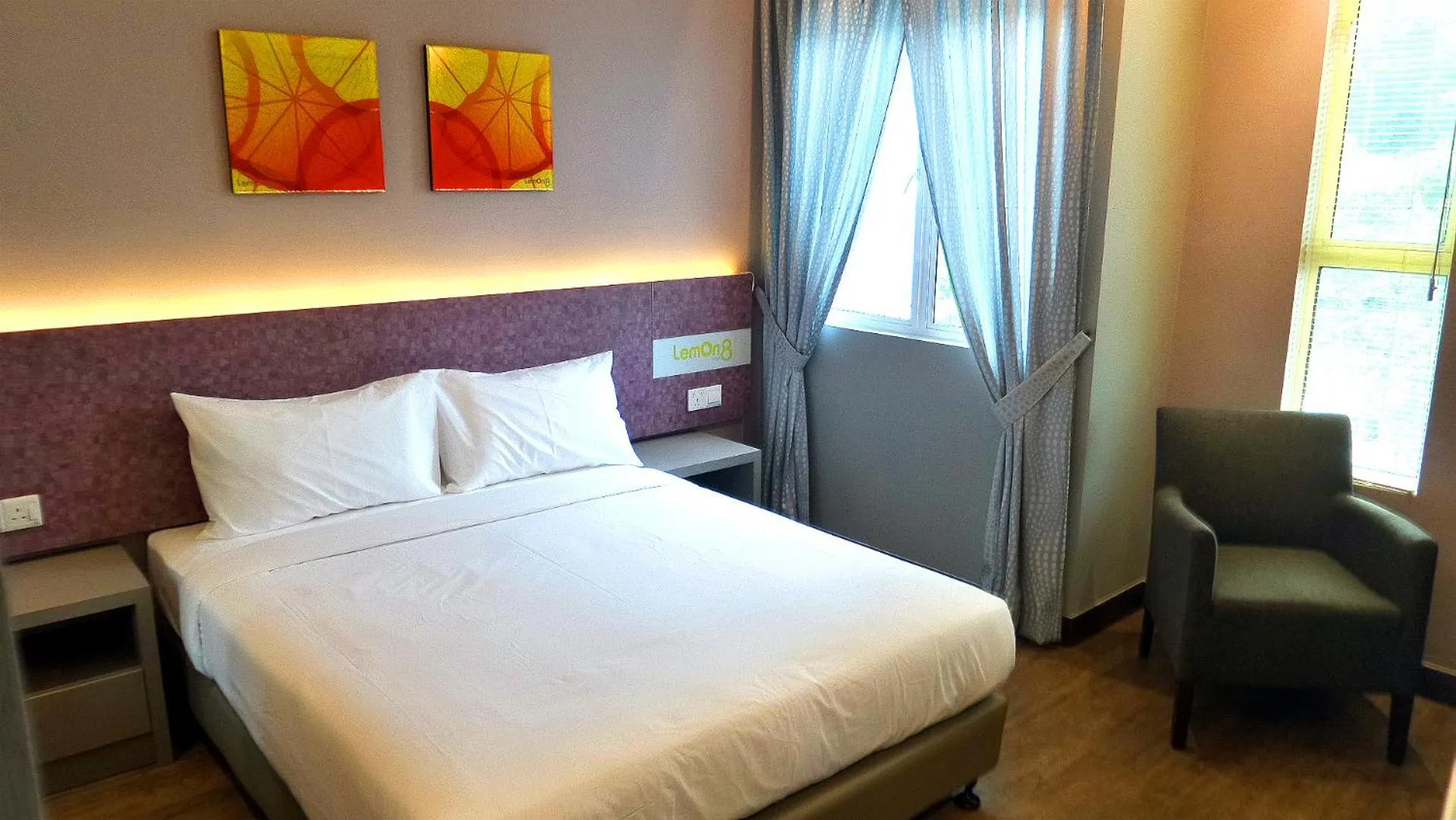 Bed in Lemon 8 Boutique Hotel @ Melaka