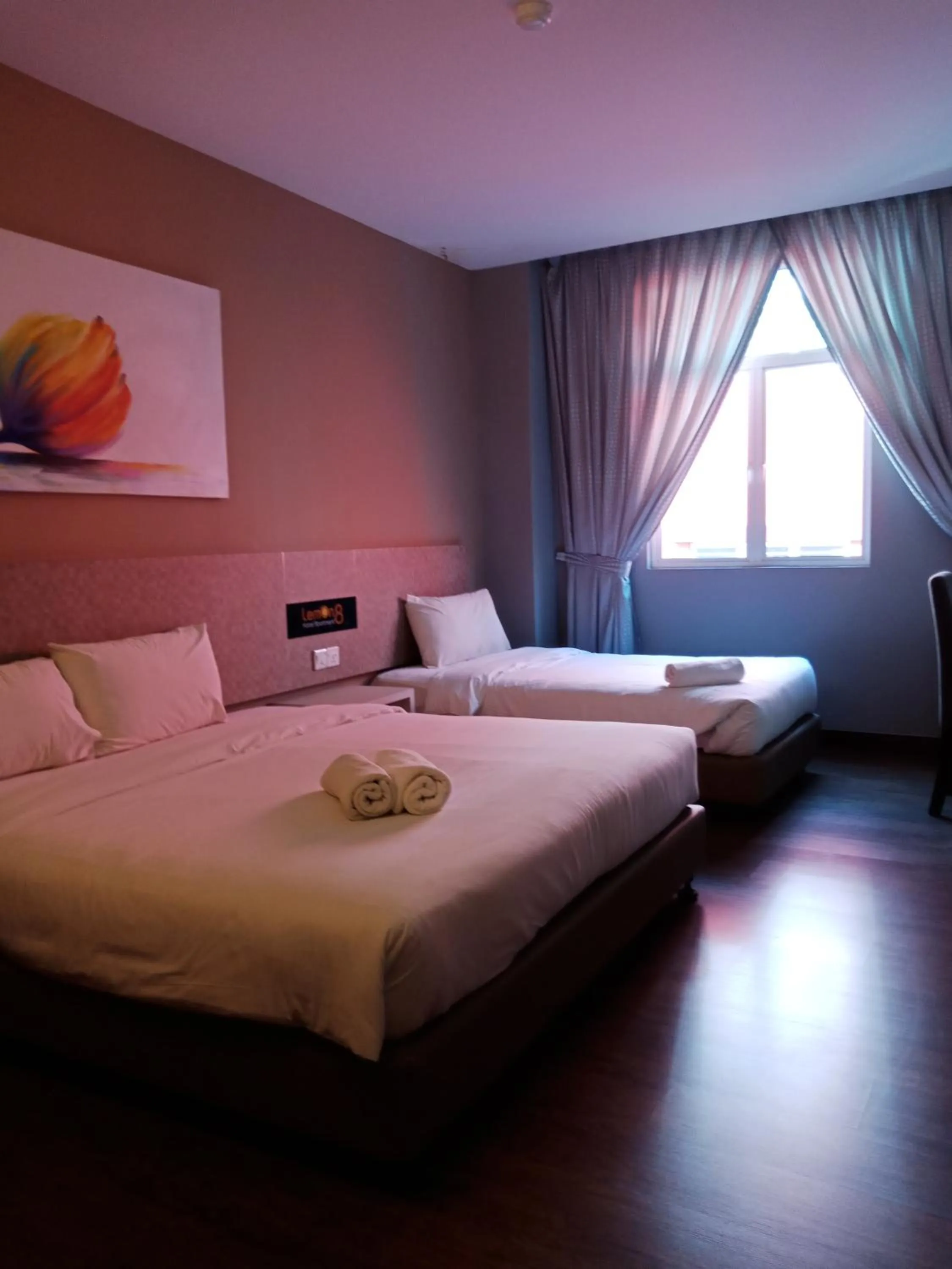 Bed in Lemon 8 Boutique Hotel @ Melaka