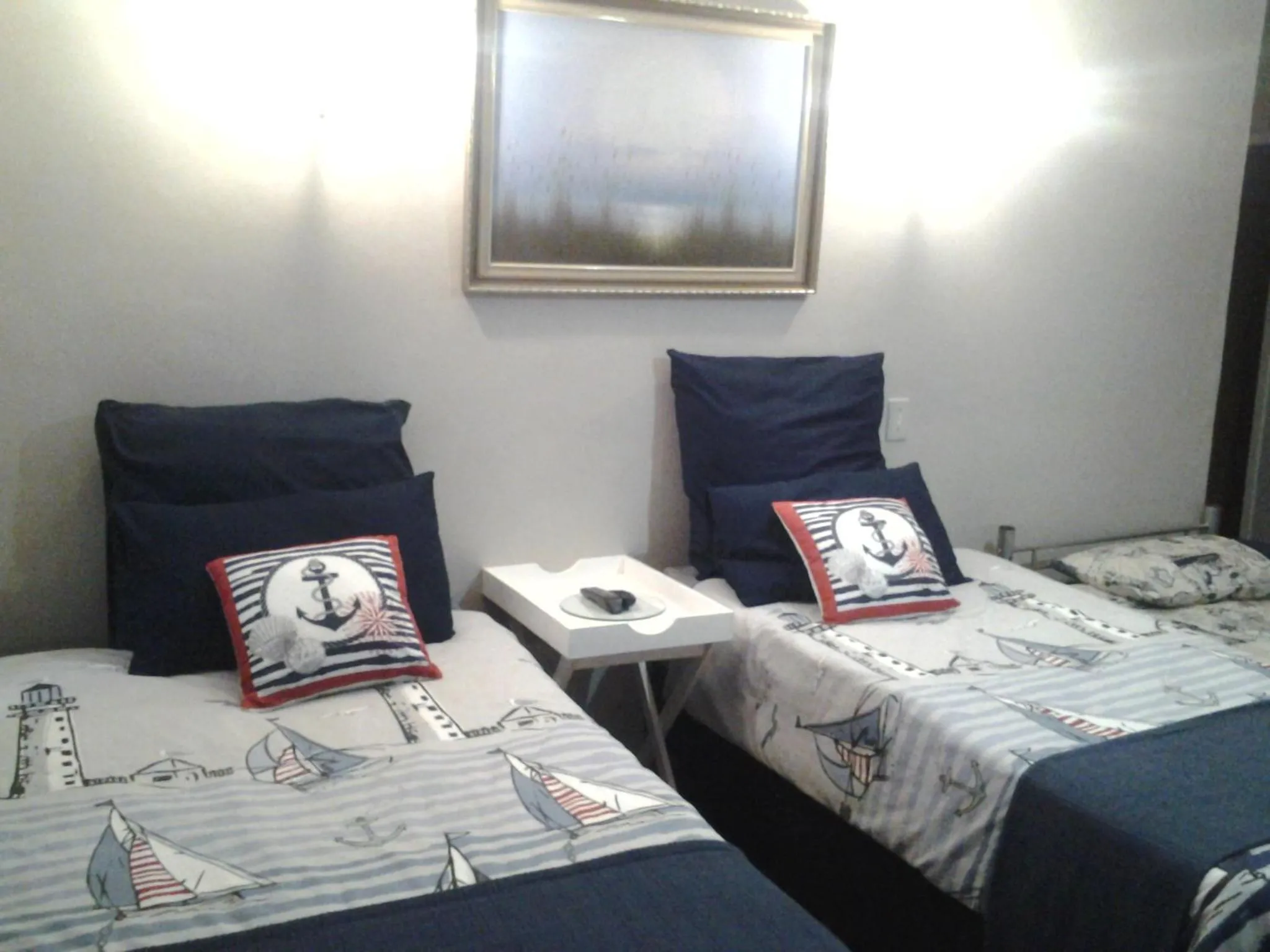 Bed in The Lighthouse Guesthouse
