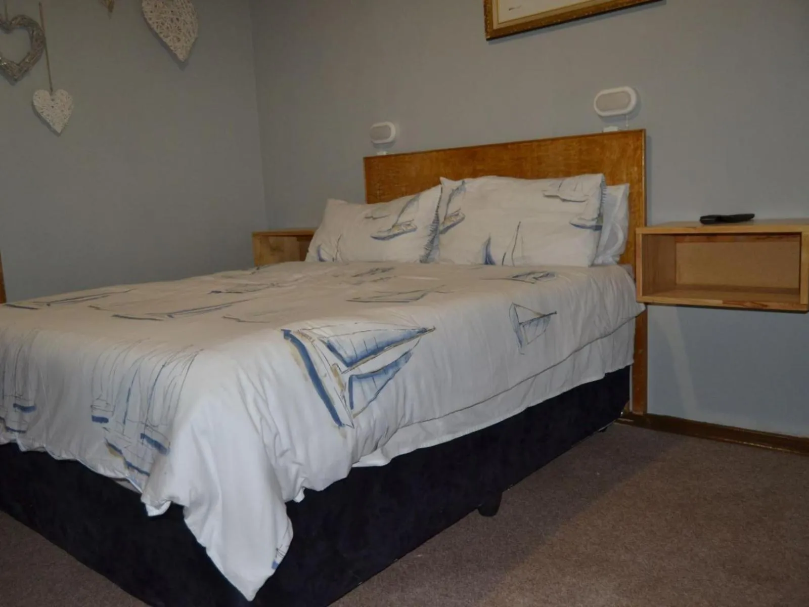 Bed in The Lighthouse Guesthouse